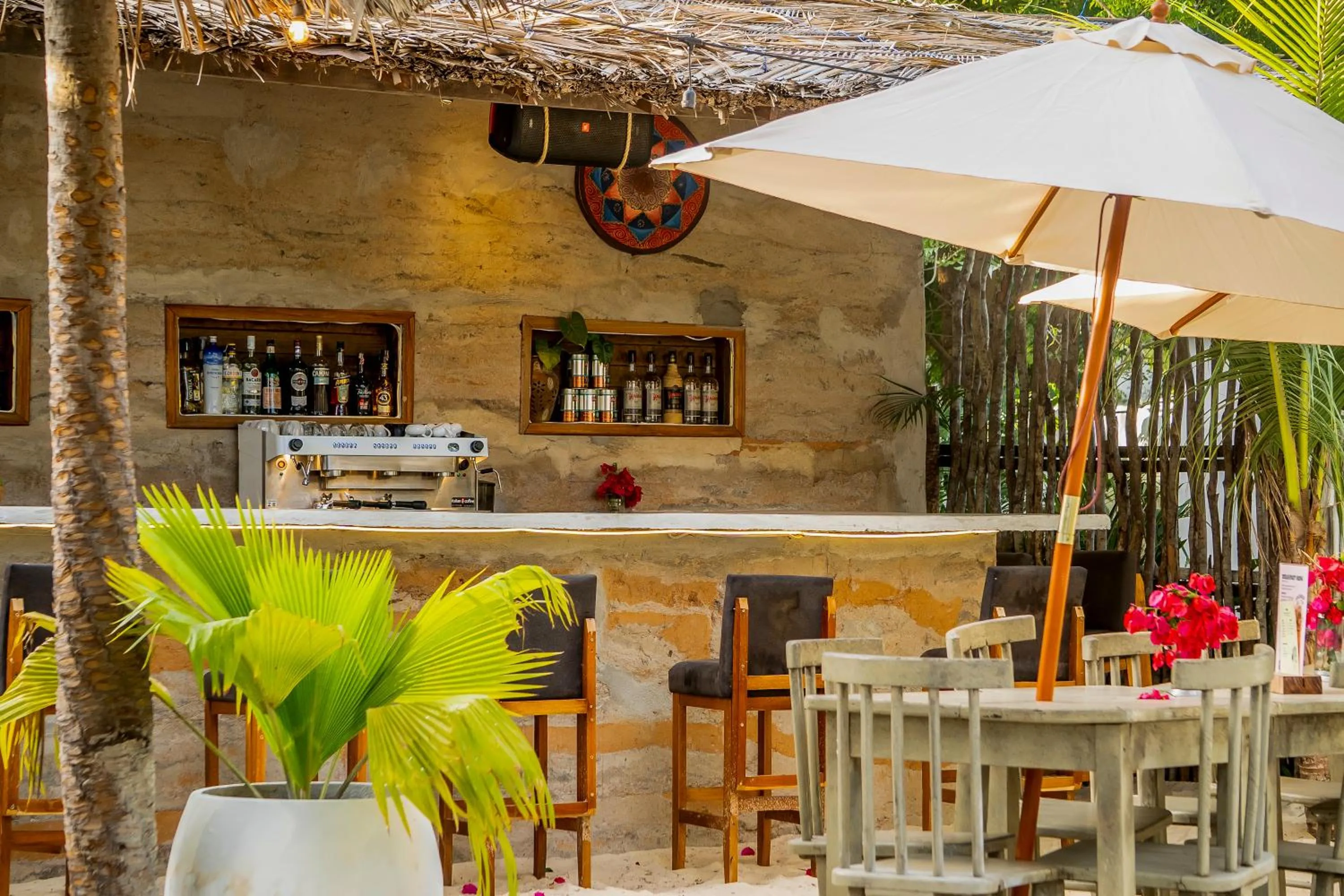 Seating area in Treehouse Jericoacoara