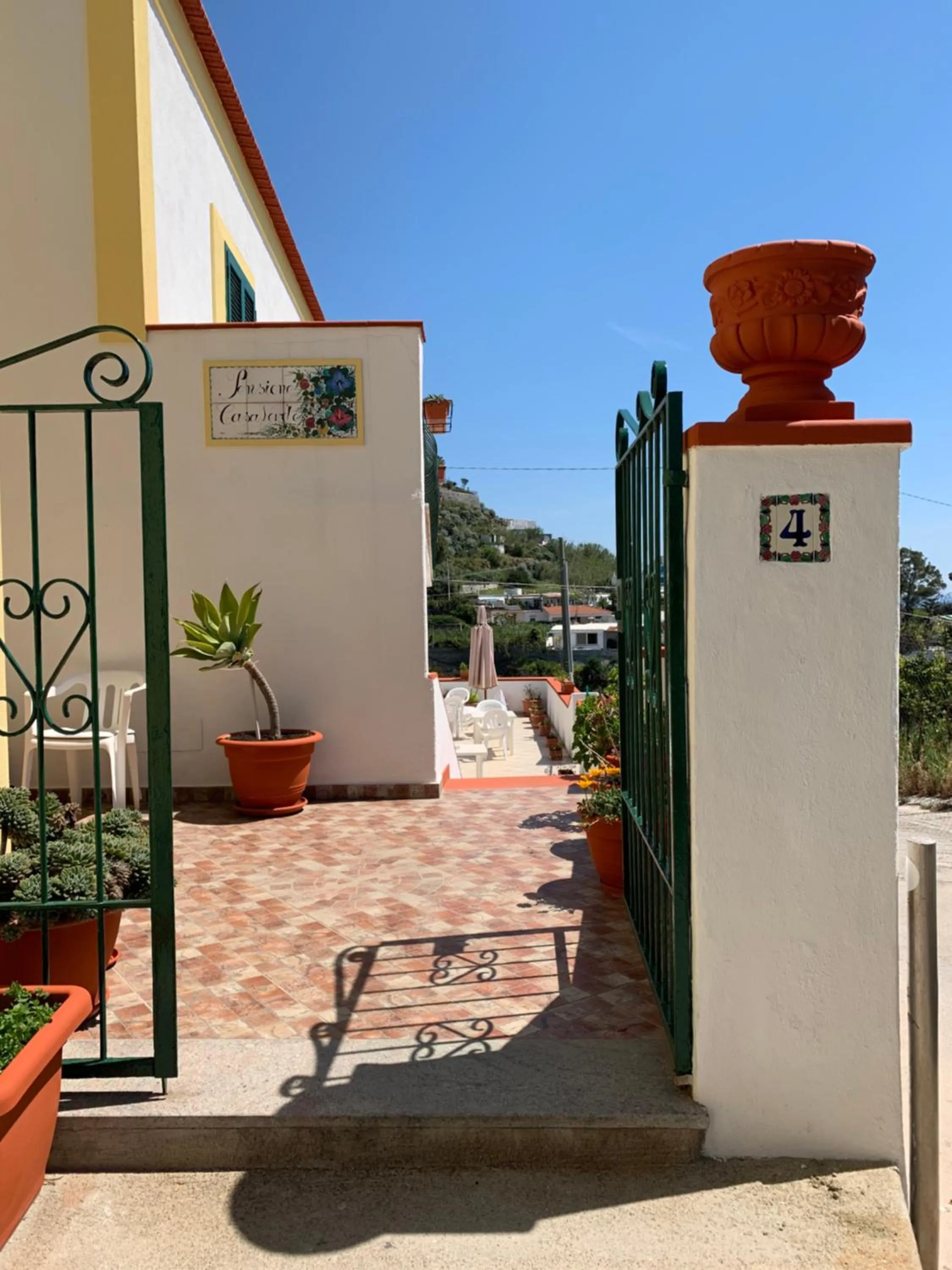 Facade/entrance in Pensione Casa Verde