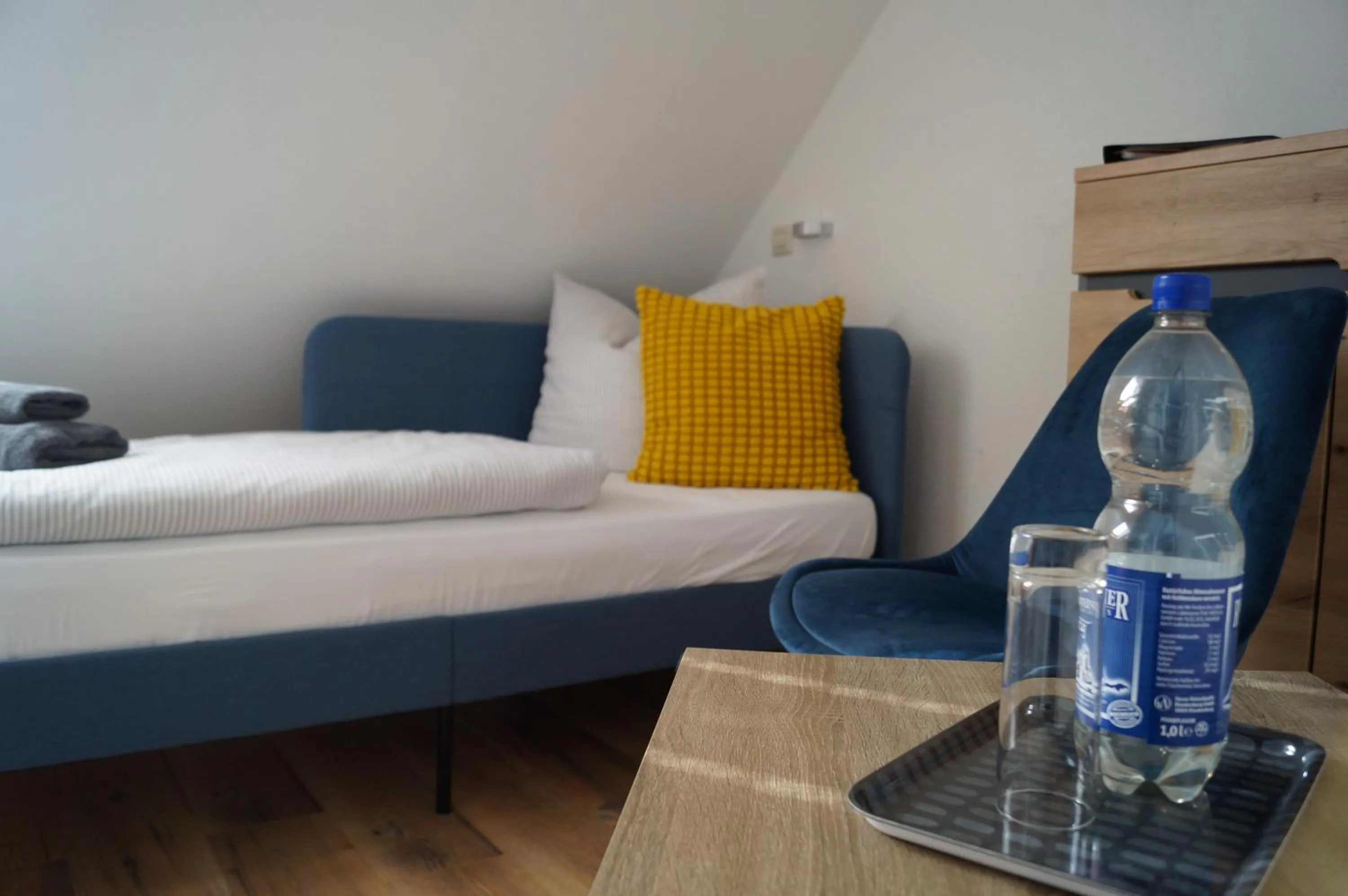 Bed in Parkhotel am Schloss Machern