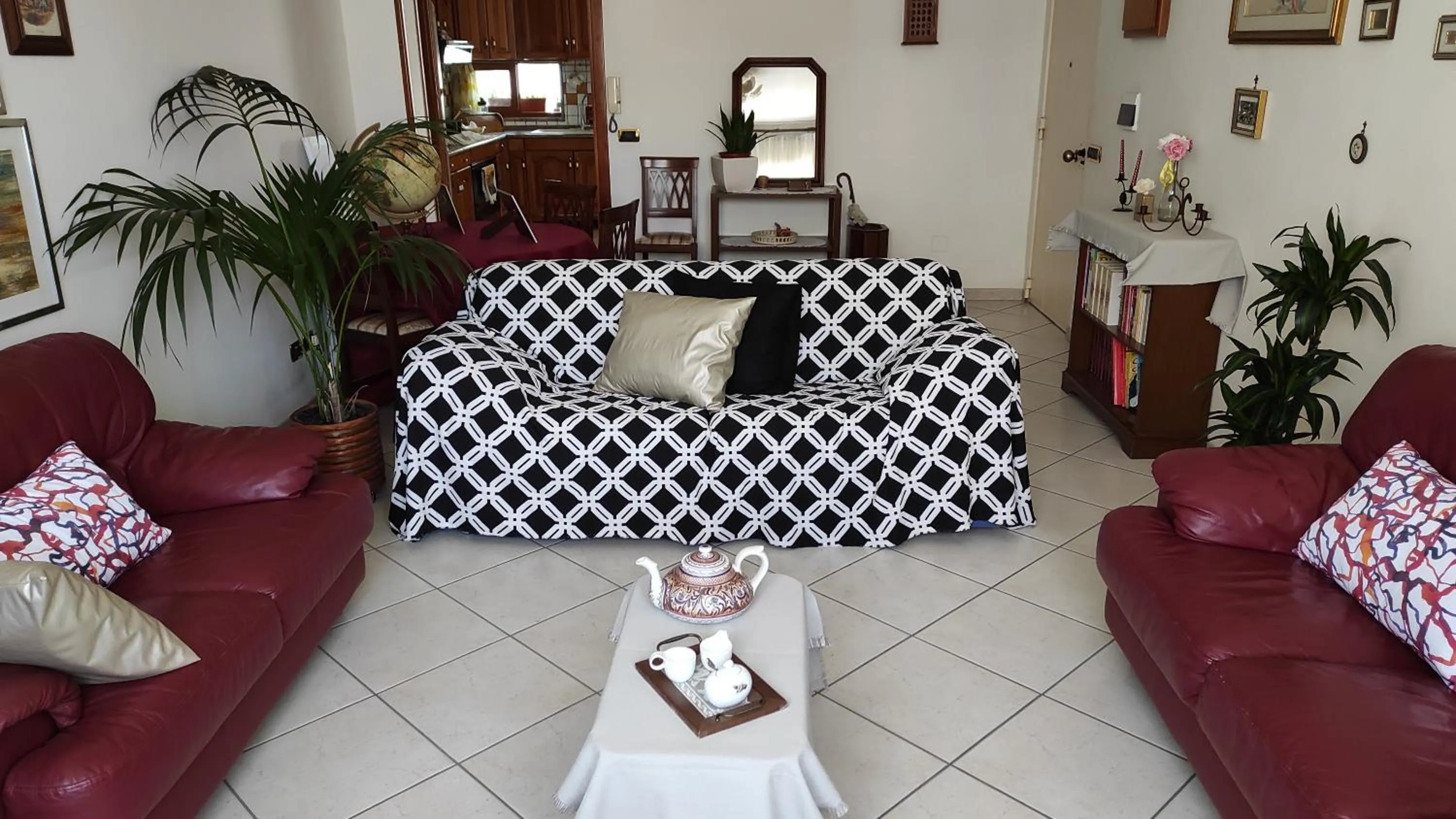 Living room in B&B Casa Ippolito Stabiae Coast