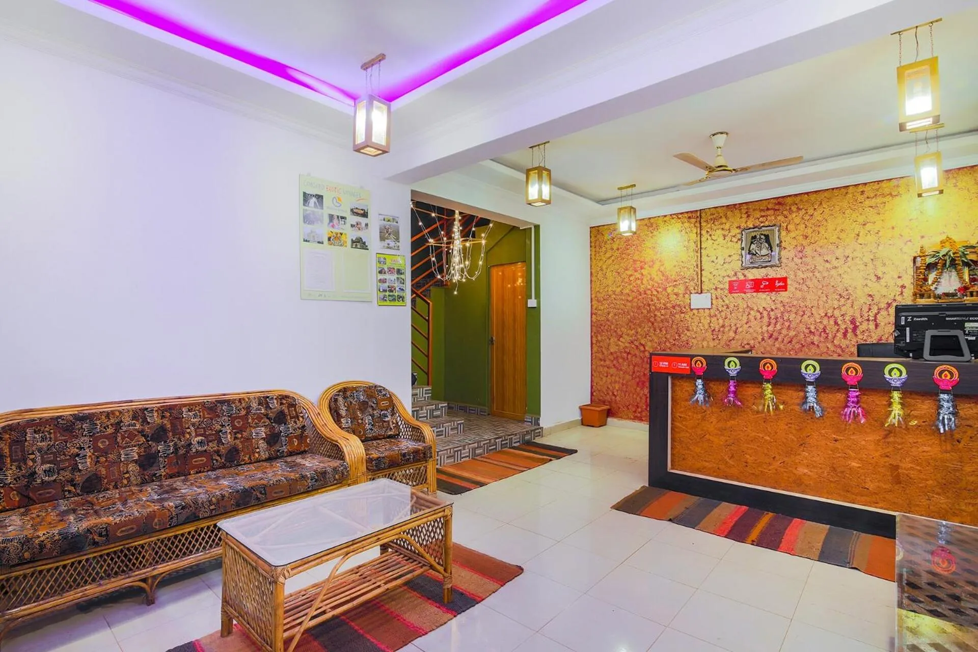 Lobby or reception in Hotel O Padma