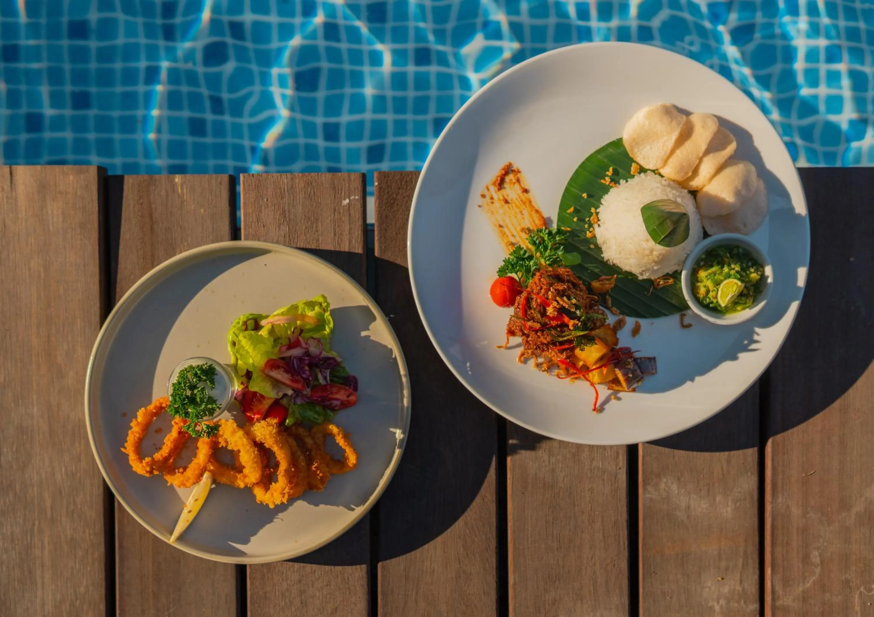 Food close-up in Royal Regantris Trawangan