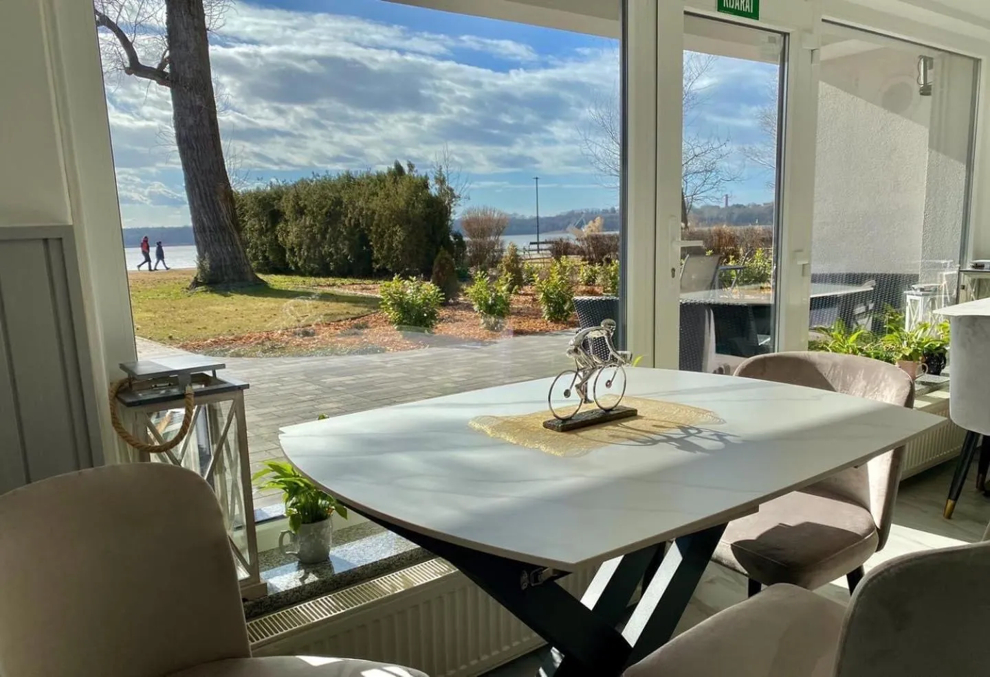 View (from property/room) in Q-Panzió