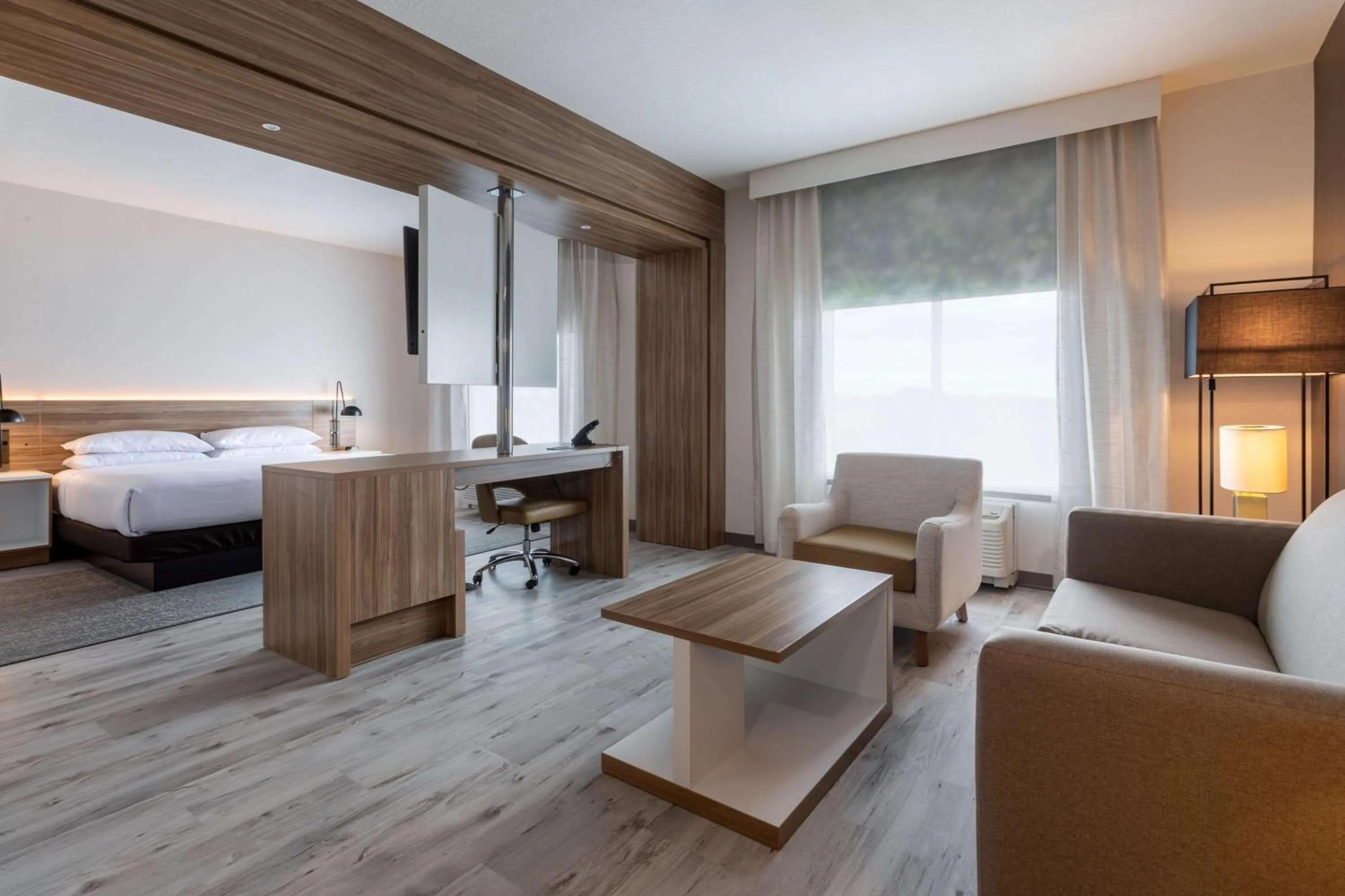 Photo of the whole room, Bed in Wyndham Garden Orlando Airport - Free Airport Shuttle