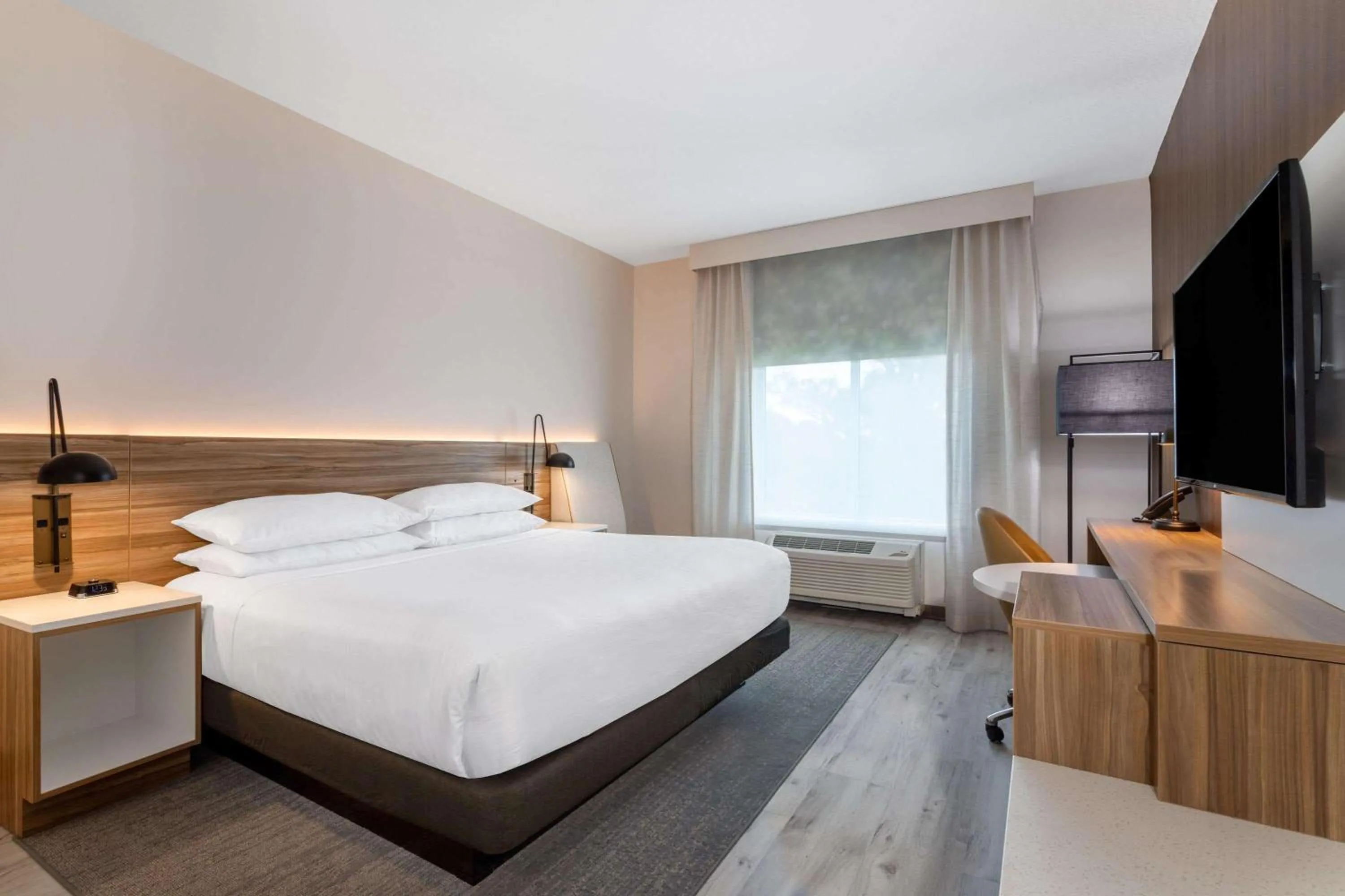 Photo of the whole room, Bed in Wyndham Garden Orlando Airport - Free Airport Shuttle