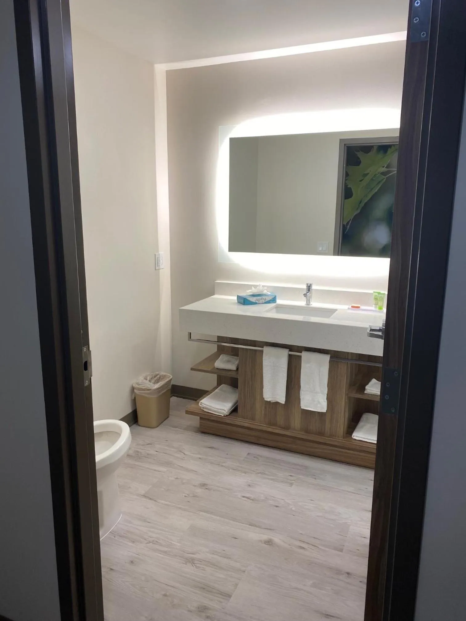 Bathroom in Wyndham Garden Orlando Airport - Free Airport Shuttle