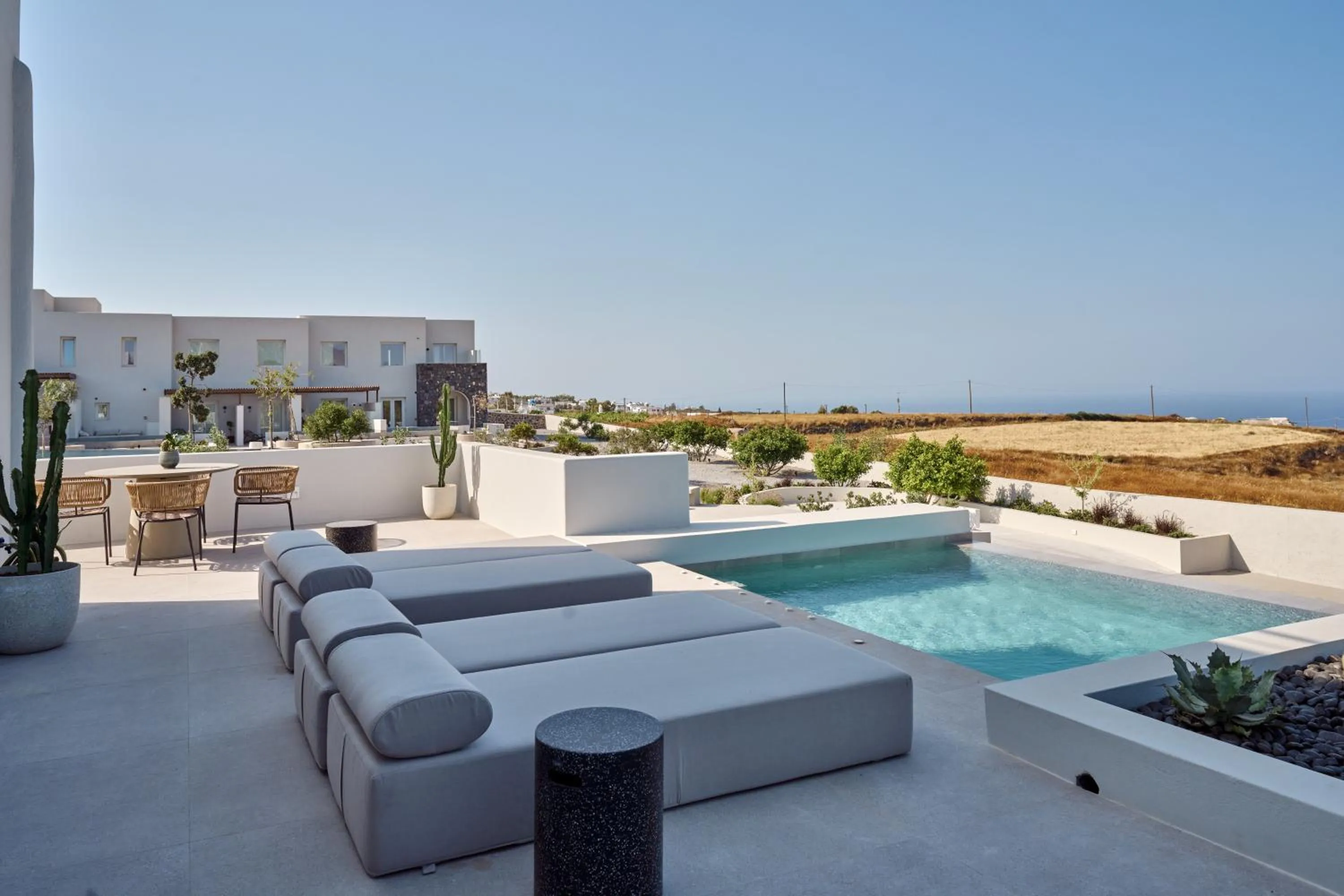 Pool view in Lilium Homes