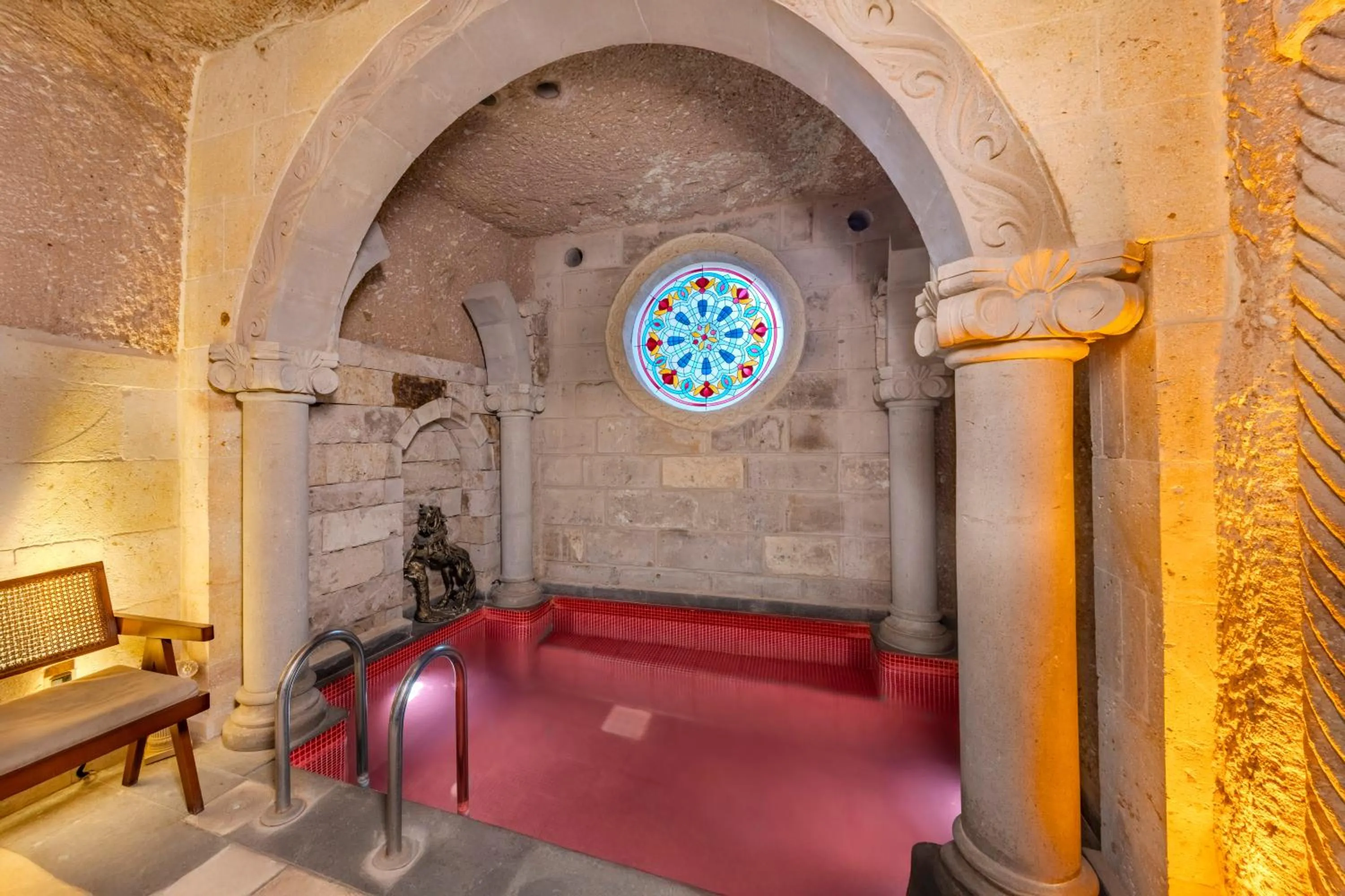 Swimming pool in Pegas Cave Suites