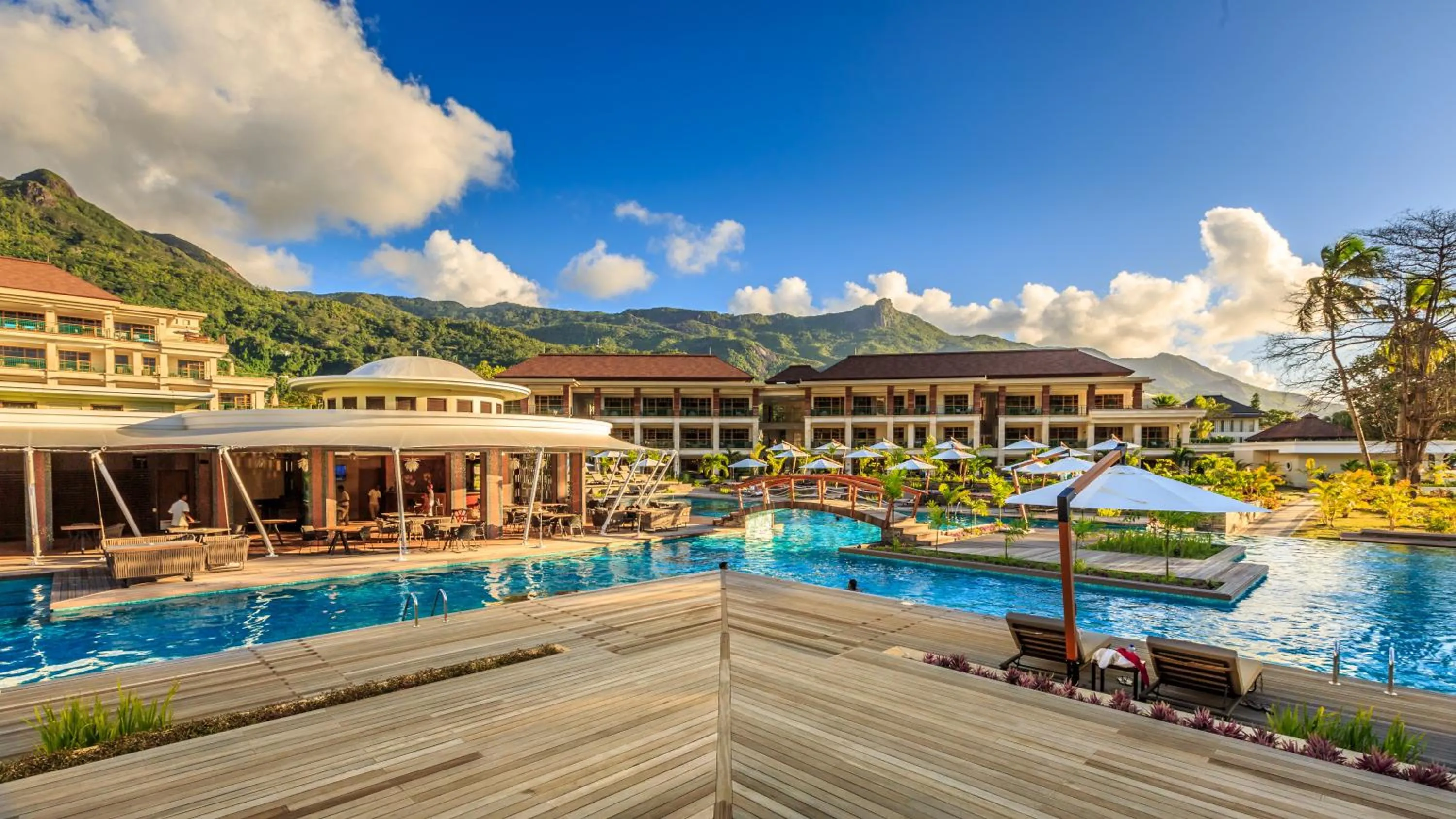 Swimming pool in Savoy Seychelles Resort & Spa