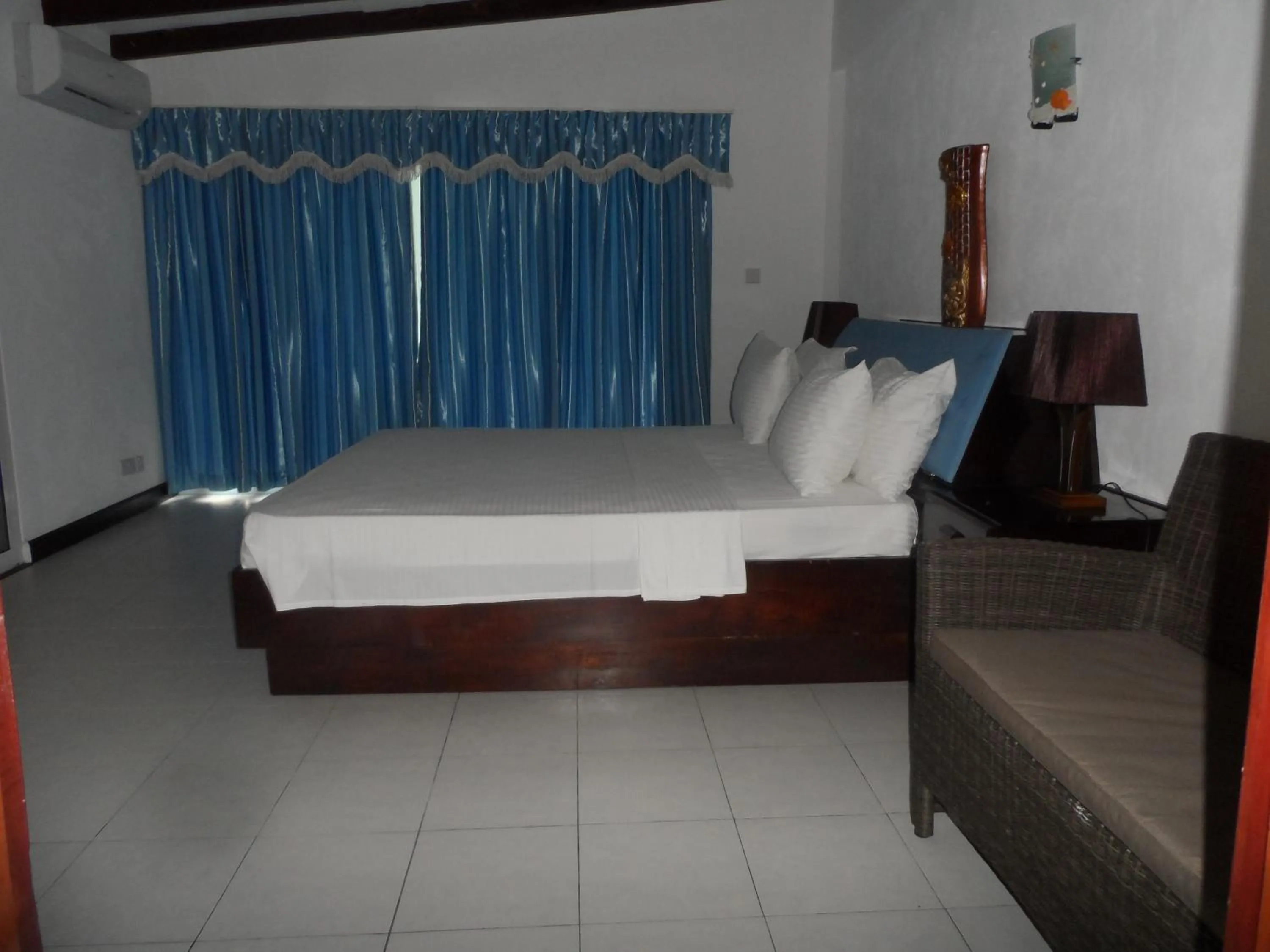 Bedroom, Bed in Anse Norwa Self Catering