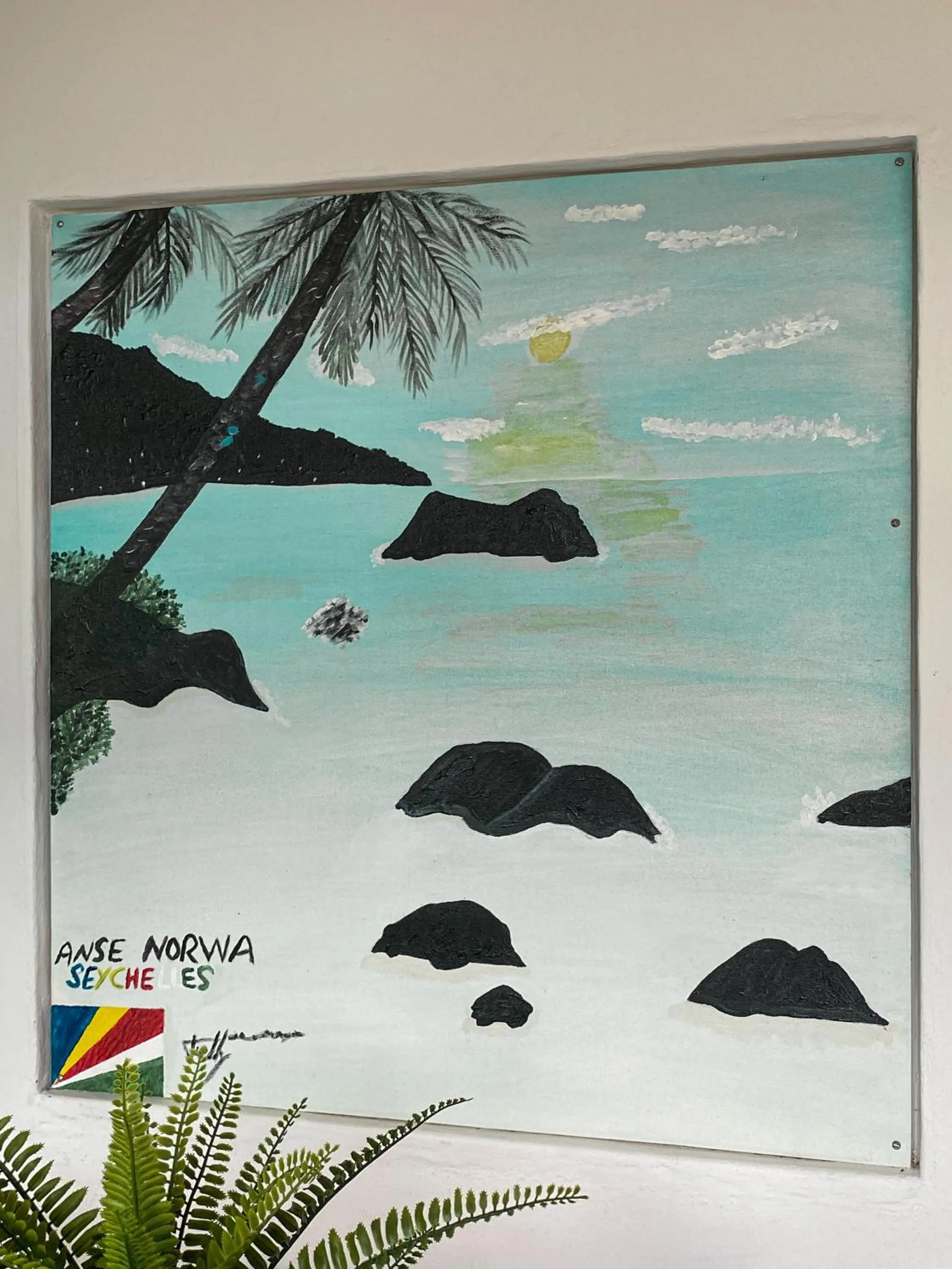 Parking in Anse Norwa Self Catering