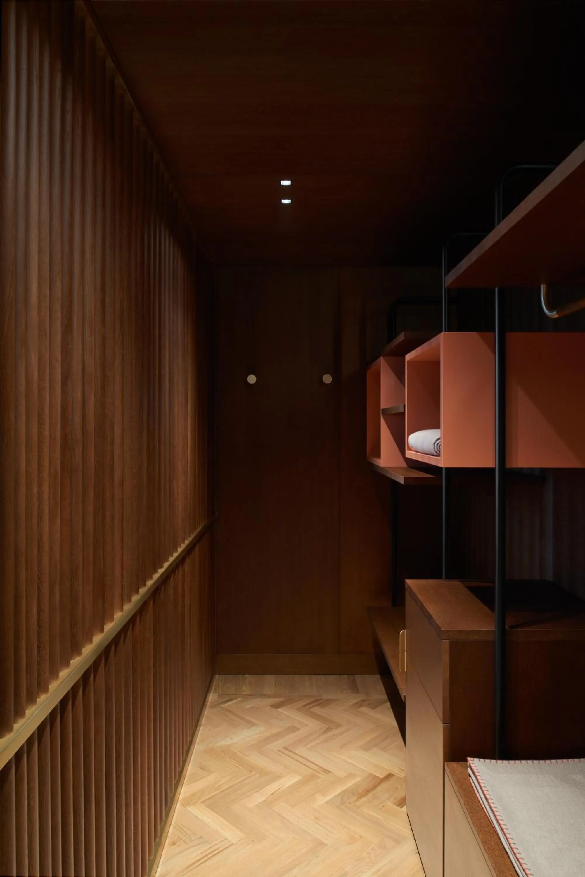 wardrobe in Amabilia Suites