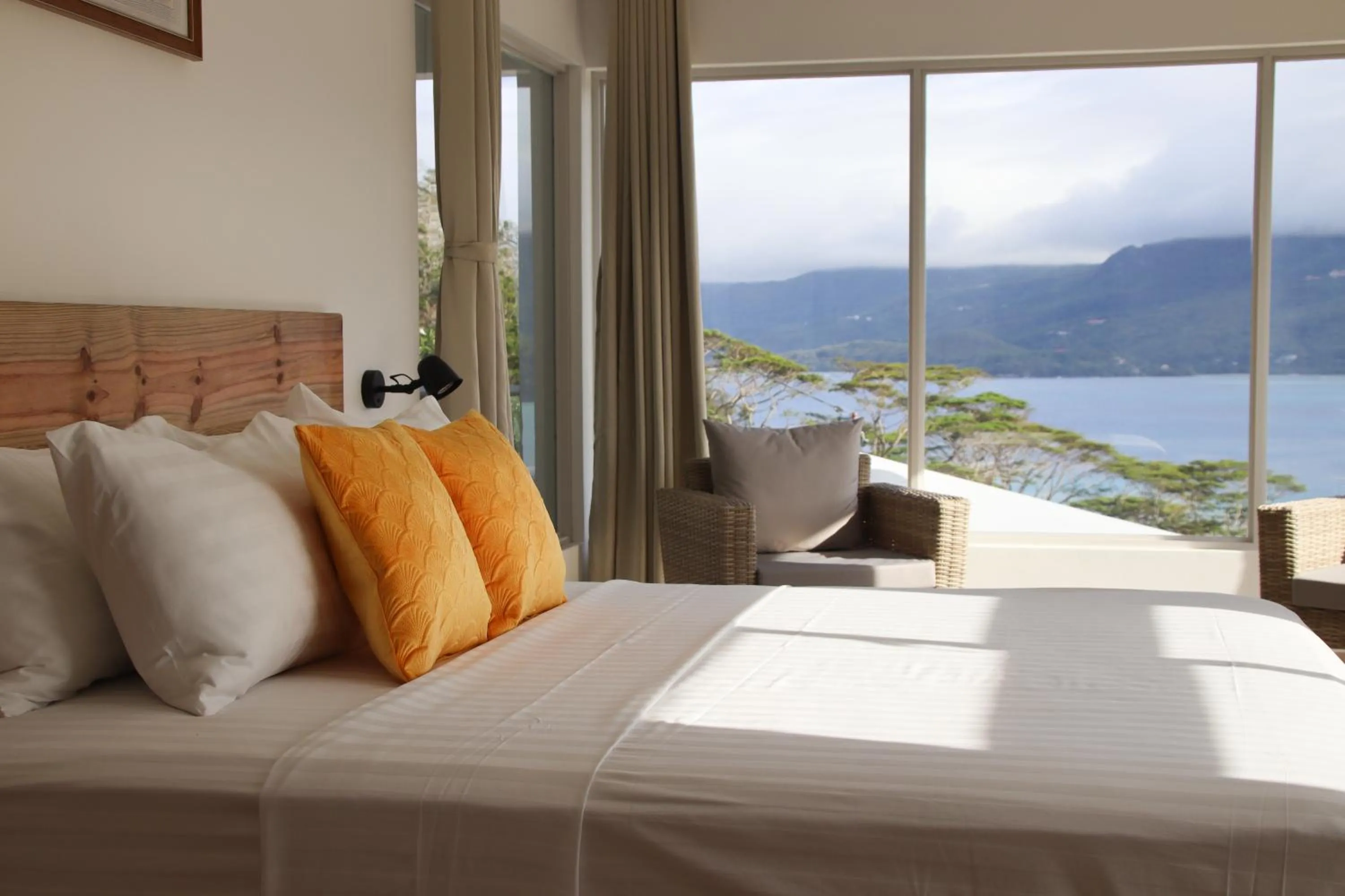 Bed in Anse Soleil Resort