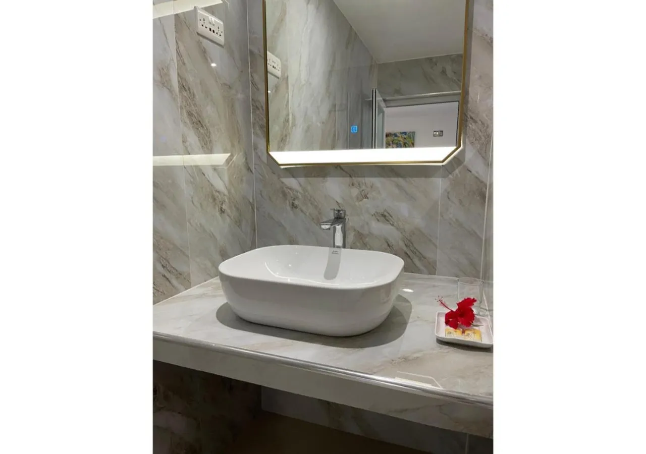 Bathroom in Anse Soleil Resort