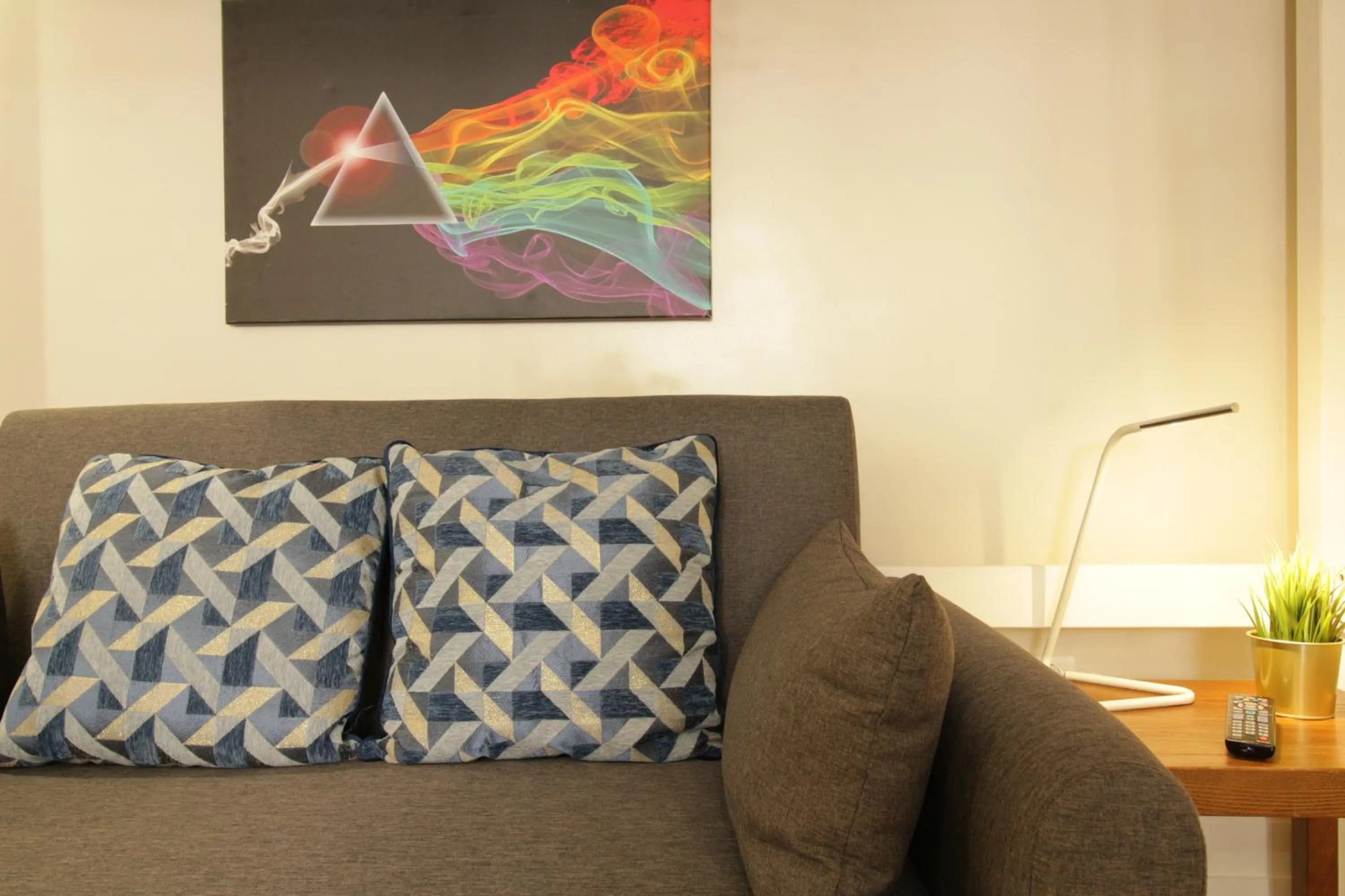 Seating area in Queen Victoria Apartments