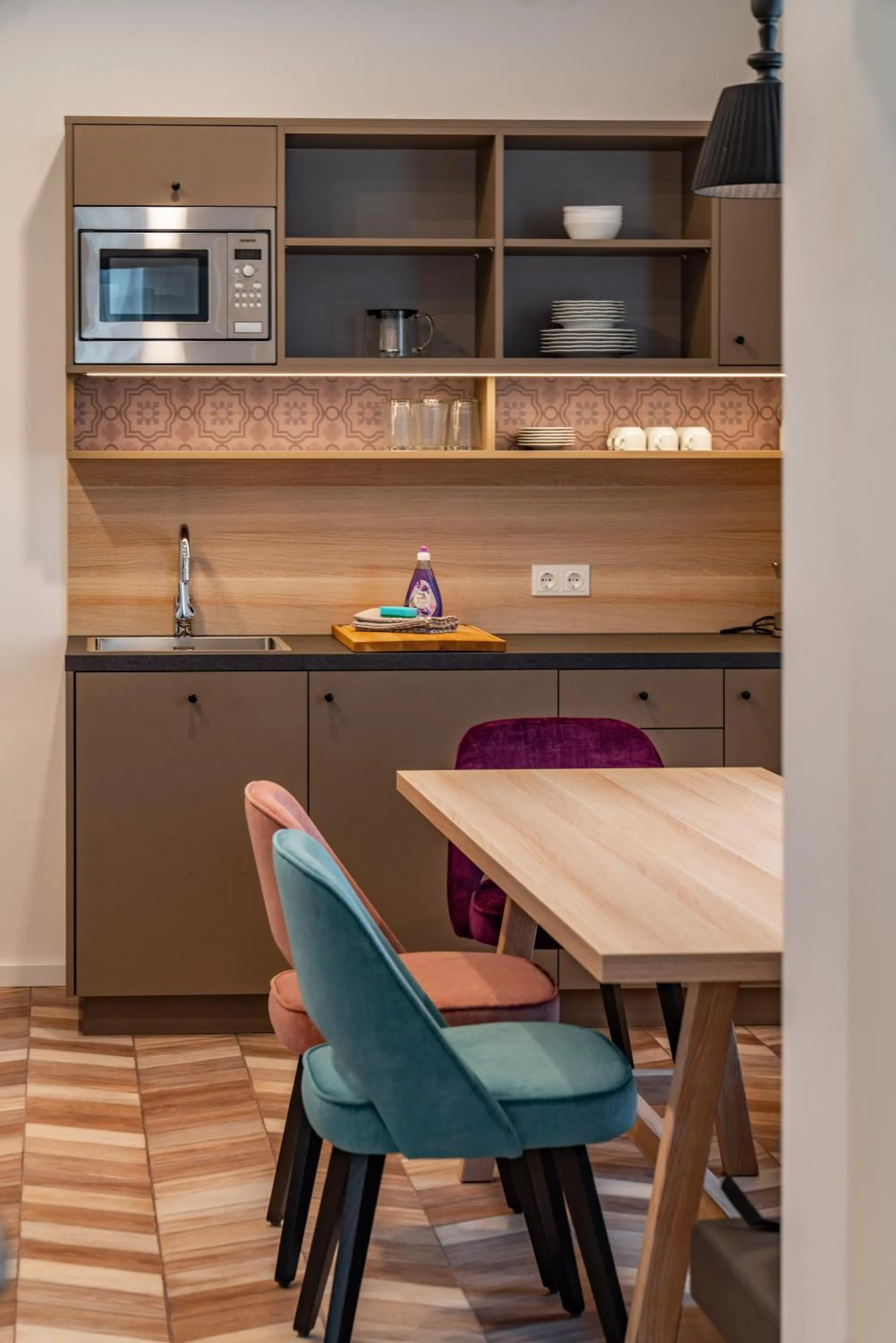 Kitchen or kitchenette in Villa Elisa