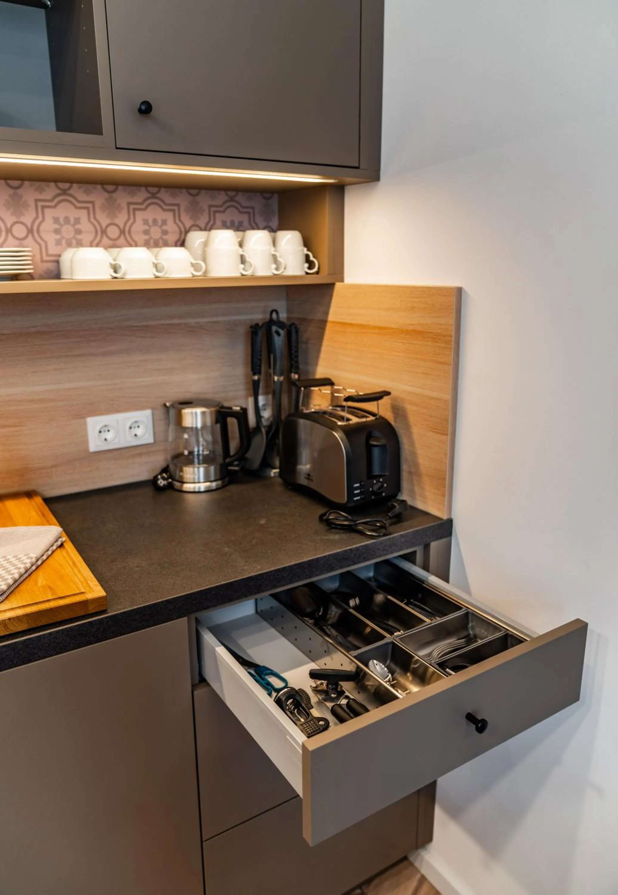 Coffee/tea facilities in Villa Elisa