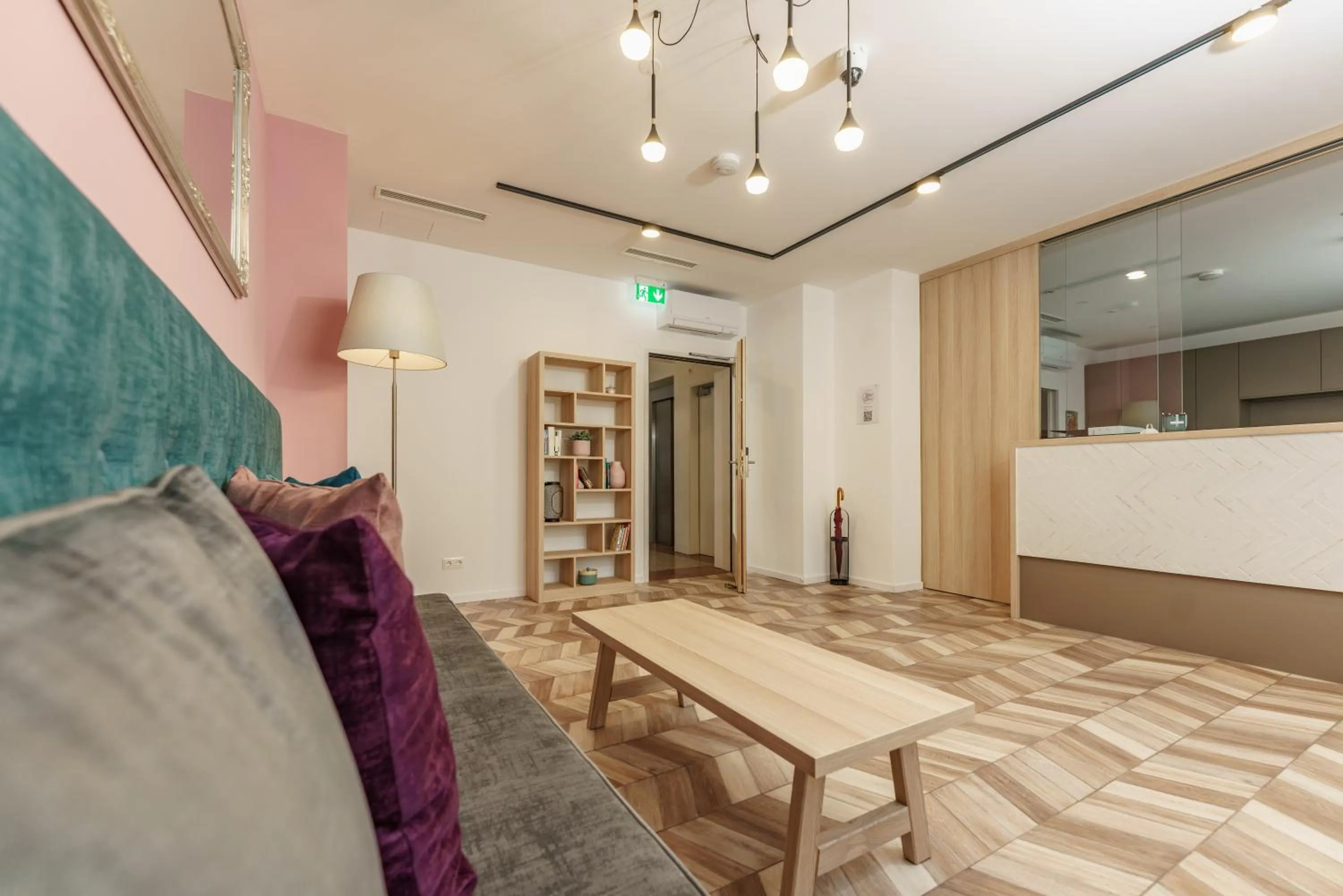 Lobby or reception in Villa Elisa