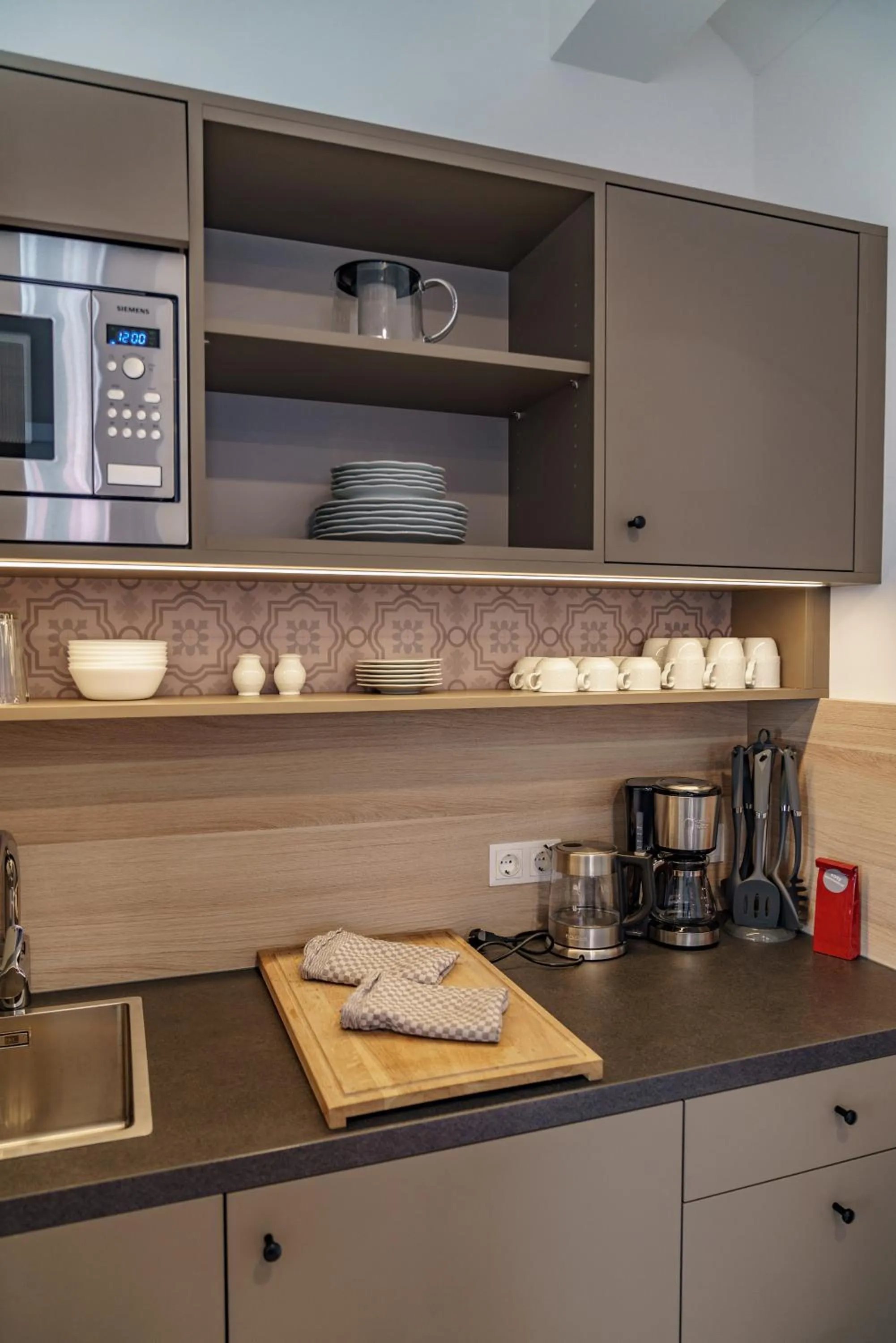 Kitchen or kitchenette in Villa Elisa