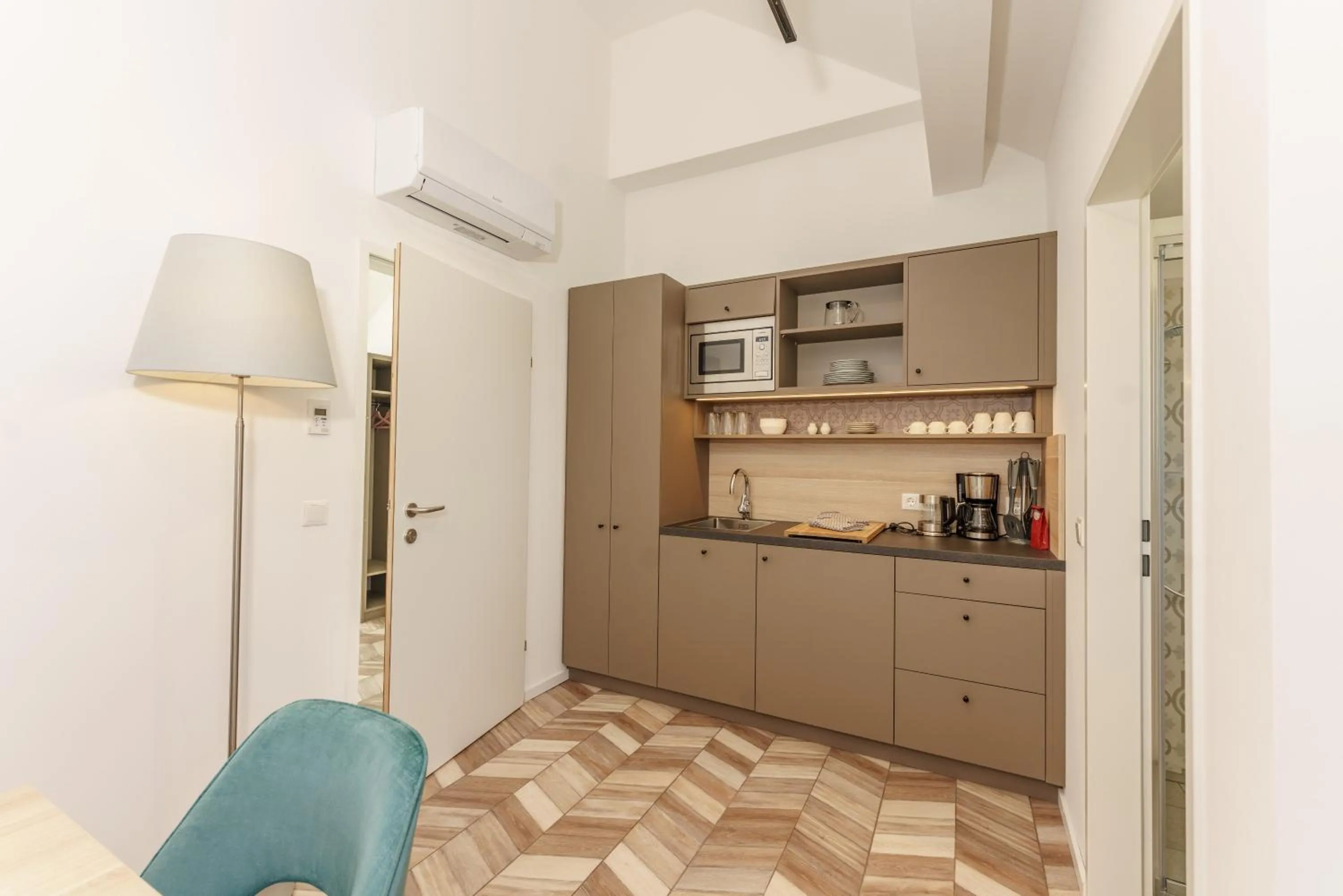 Kitchen or kitchenette in Villa Elisa