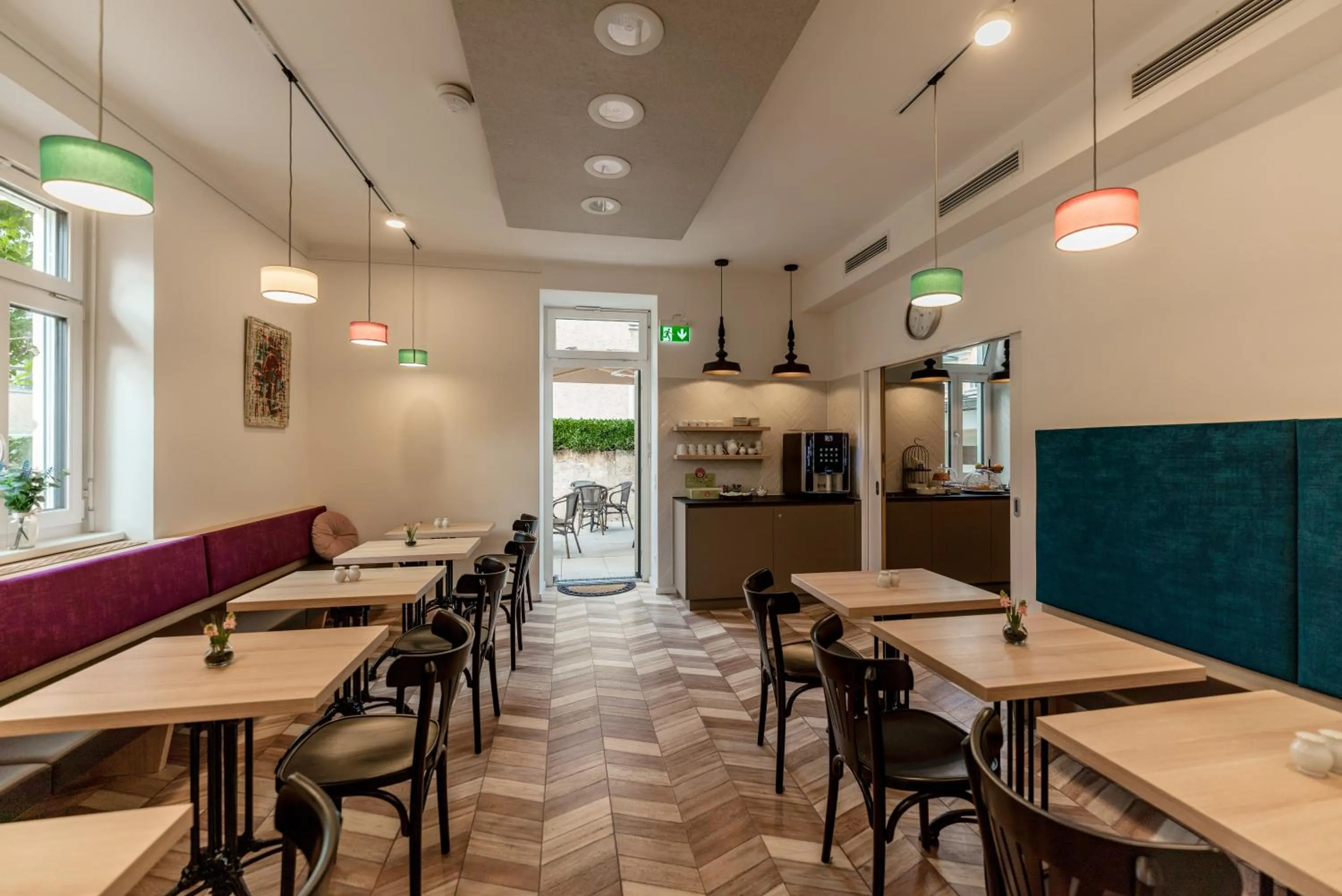 Seating area in Villa Elisa