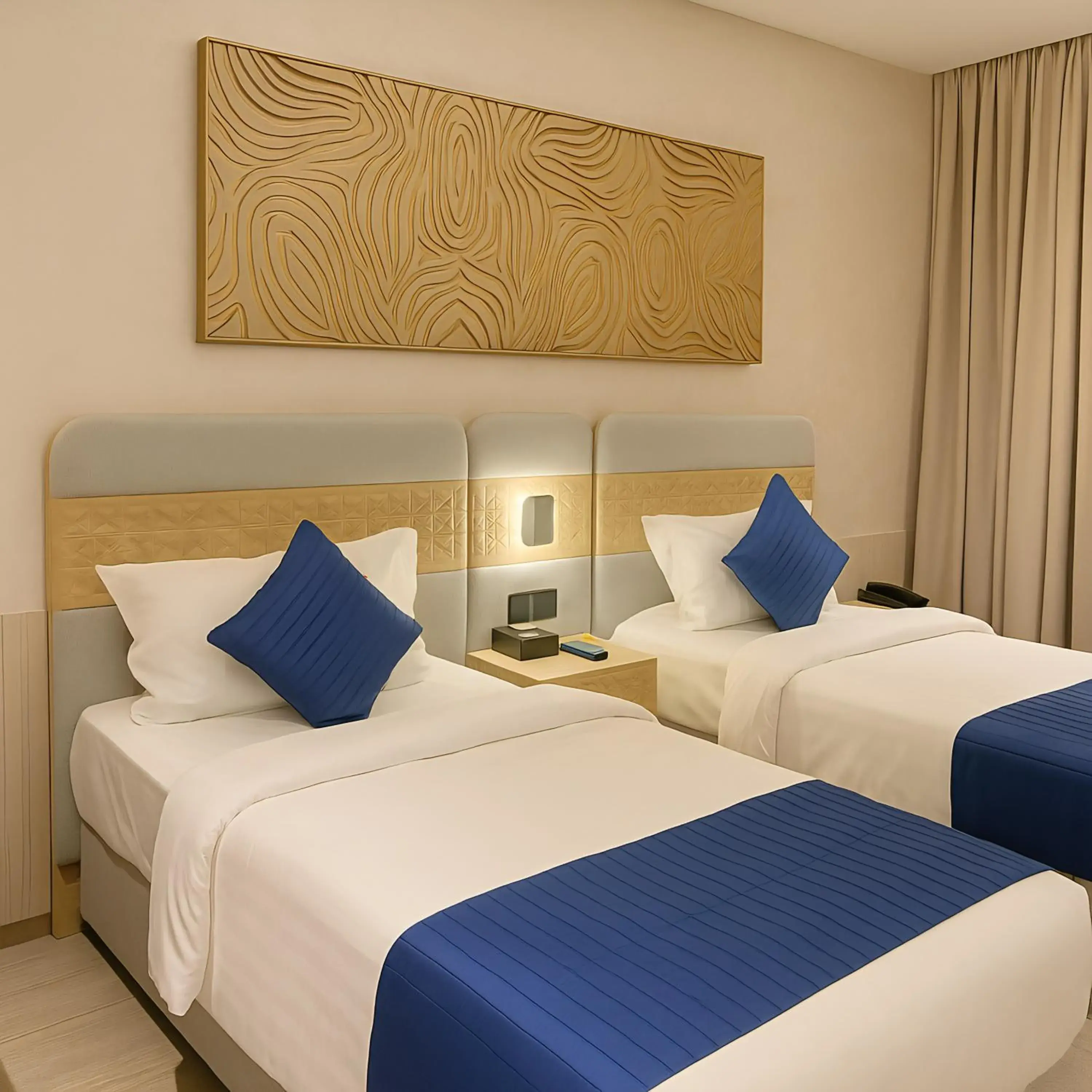 Twin Room with Bathroom in Elite Served Apartments Al Cornich Twin Room with Bathroom in Elite Served Apartments Al Cornich