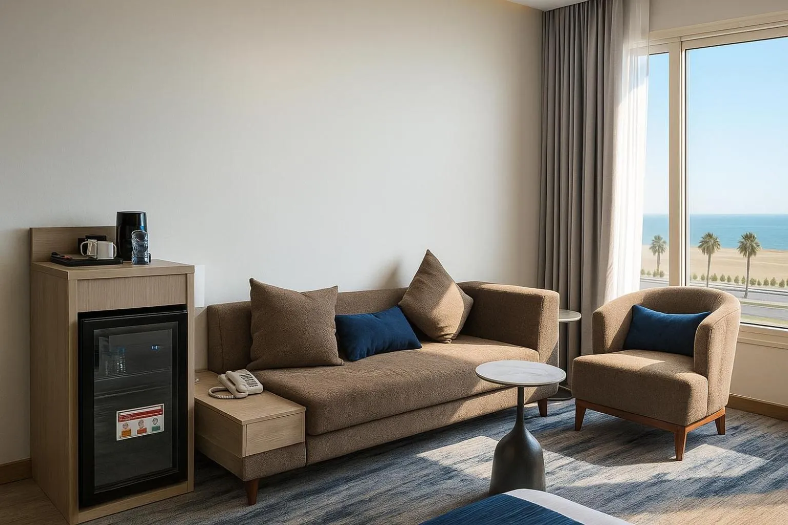 Natural landscape in Elite Served Apartments Al Cornich