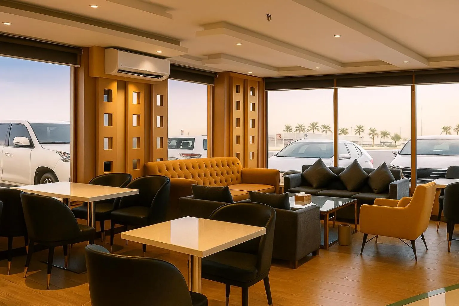 Lobby or reception in Elite Served Apartments Al Cornich