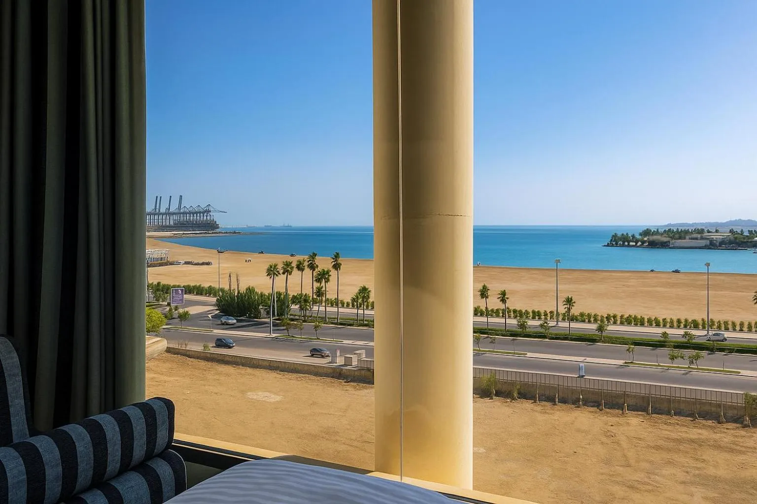 View (from property/room) in Elite Served Apartments Al Cornich