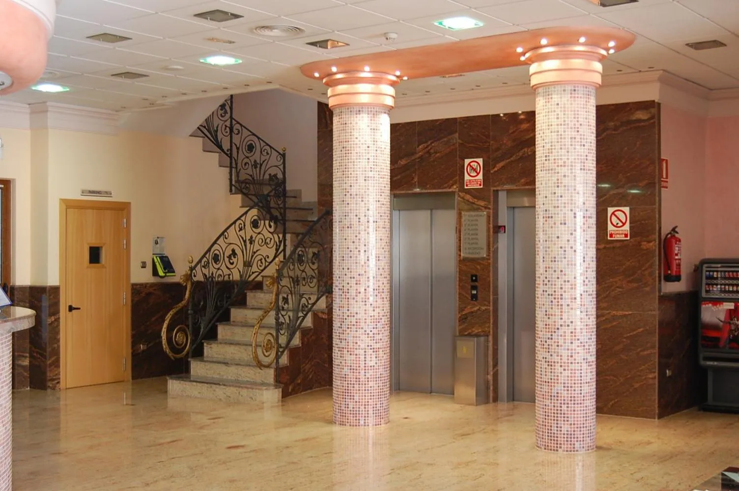 Lobby or reception in Hotel Vent de Mar