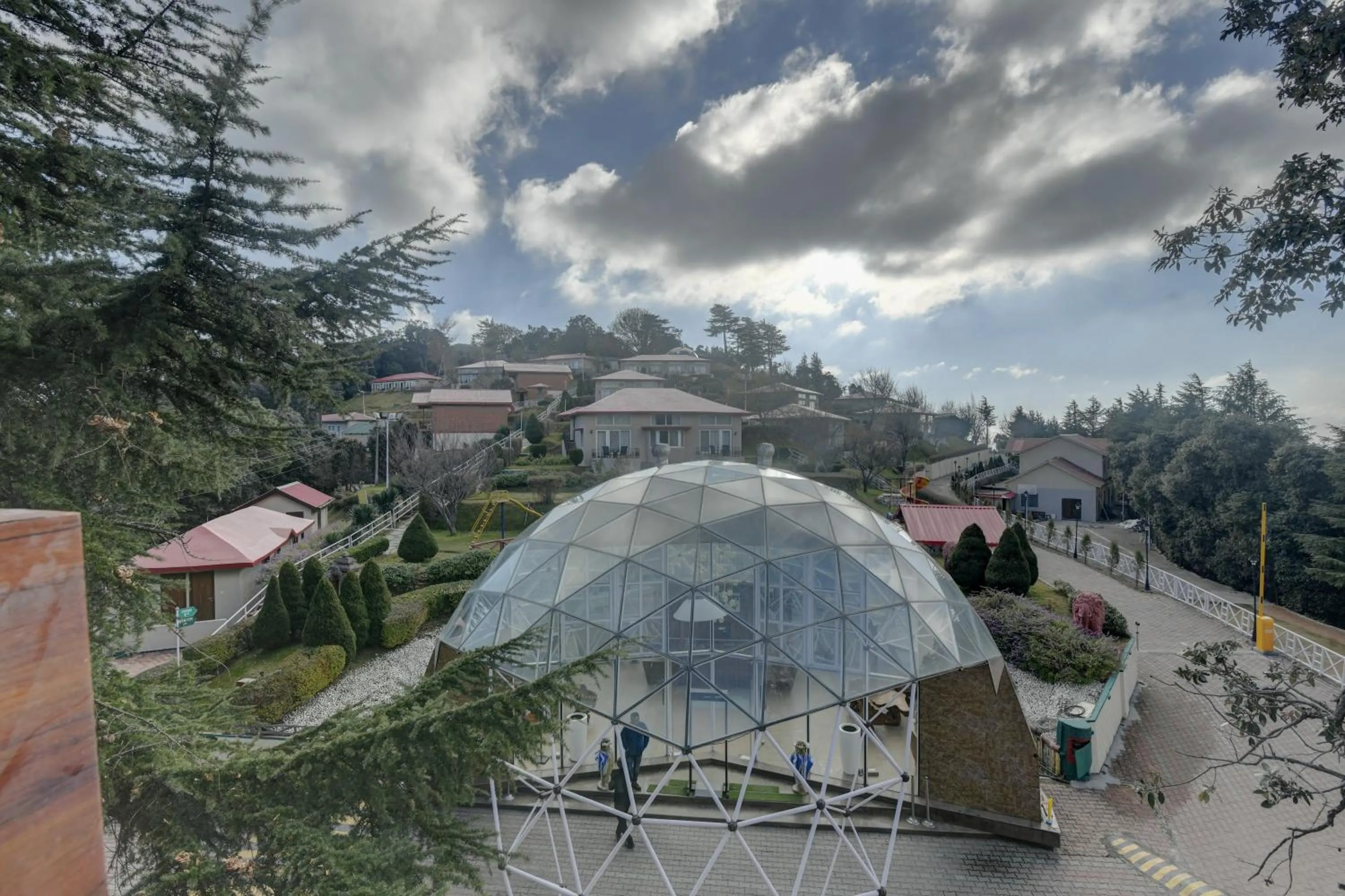 Facade/entrance in Tarika Resort & Spa , Chail