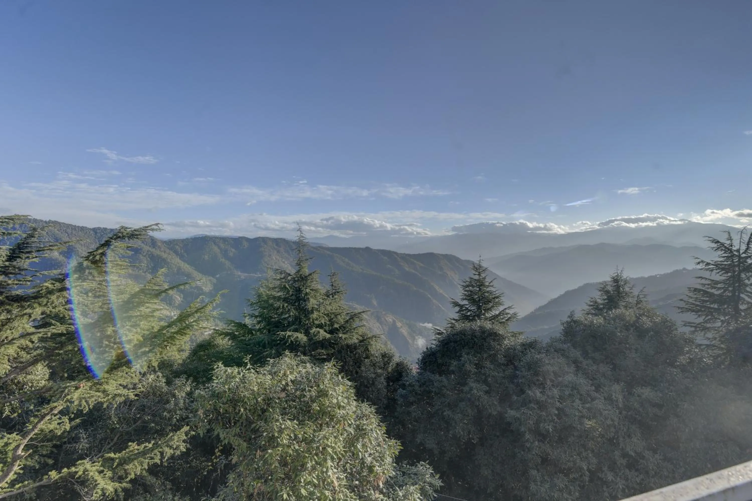 Mountain view in Tarika Resort & Spa , Chail