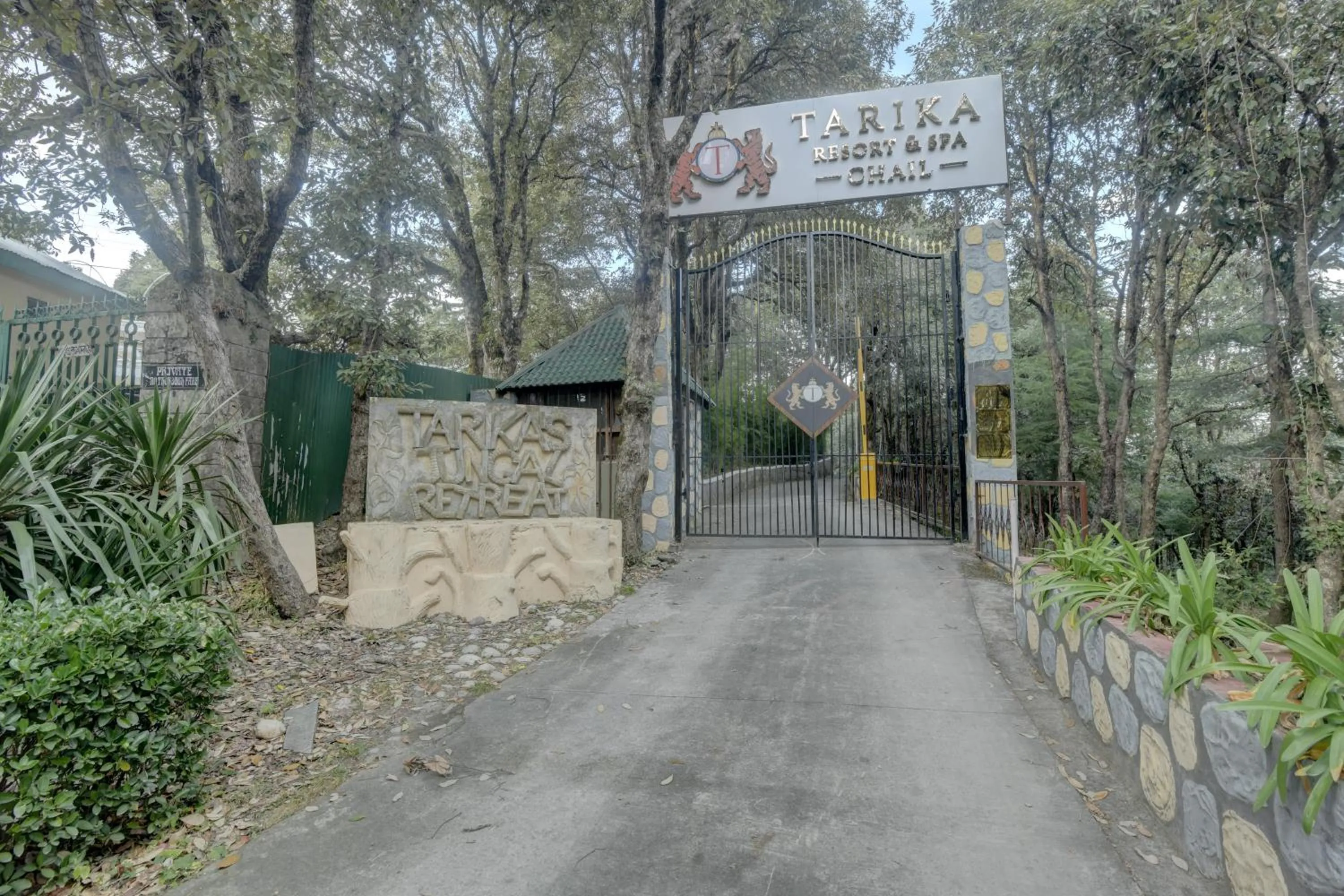 Facade/entrance in Tarika Resort & Spa , Chail