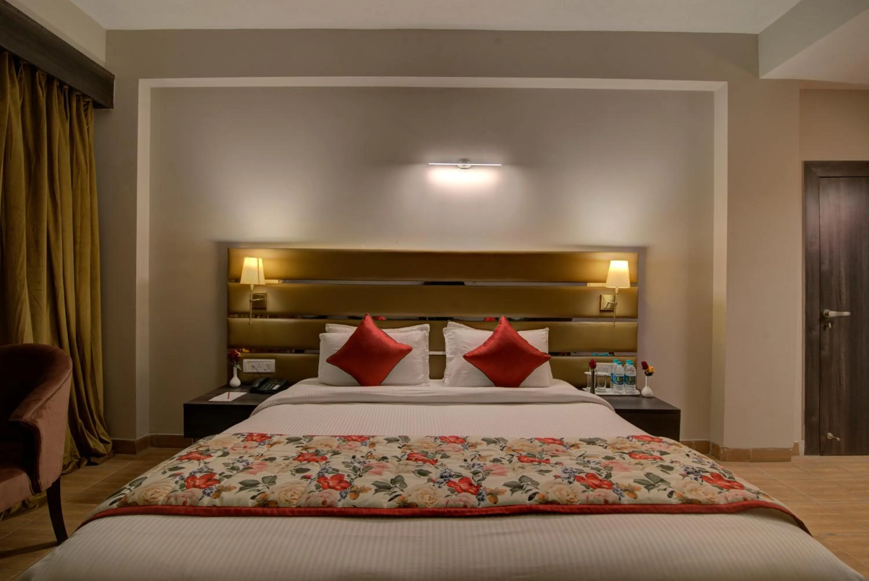 Bed in Tarika Resort & Spa , Chail