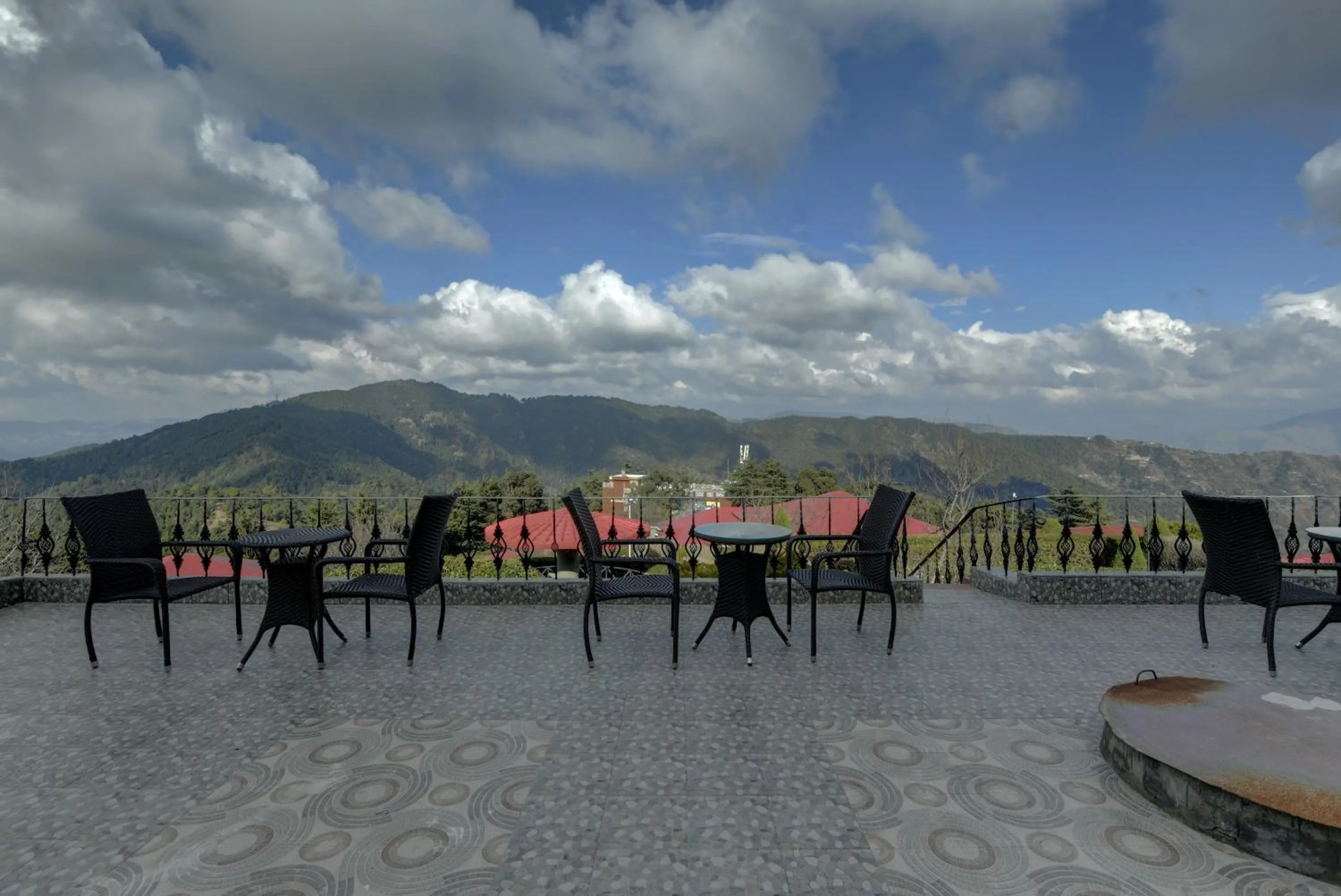 Balcony/Terrace in Tarika Resort & Spa , Chail