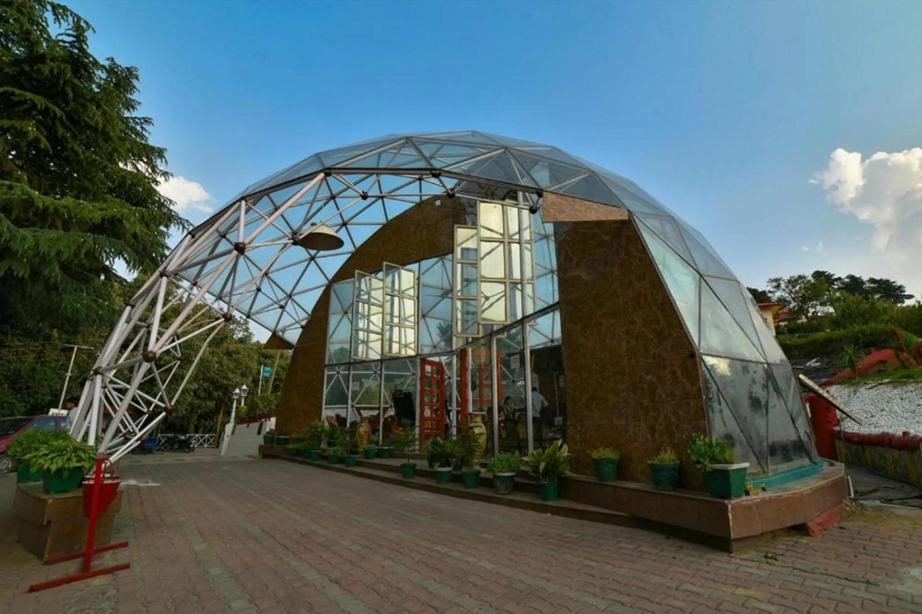 Facade/entrance in Tarika Resort & Spa , Chail