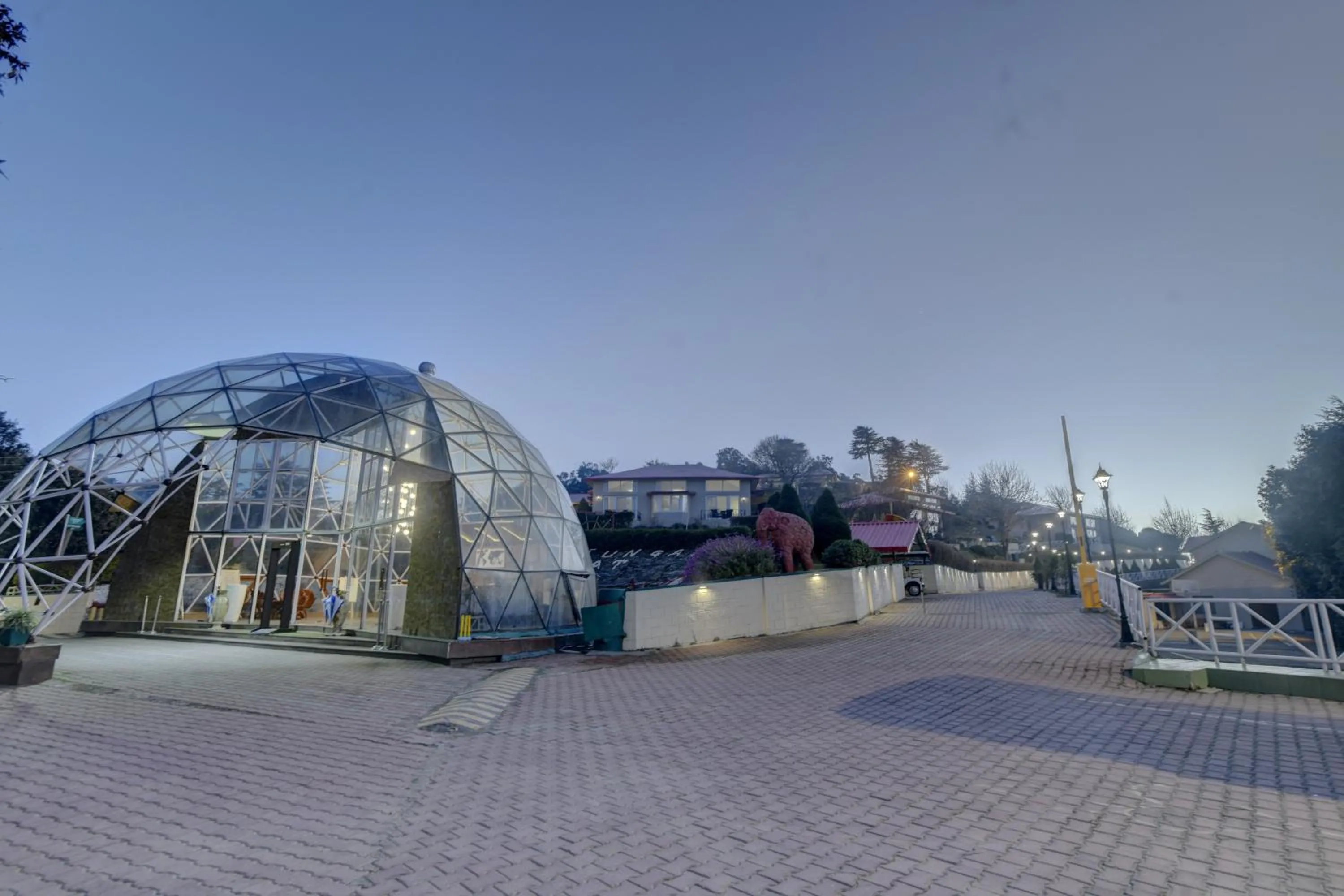 Property building in Tarika Resort & Spa , Chail