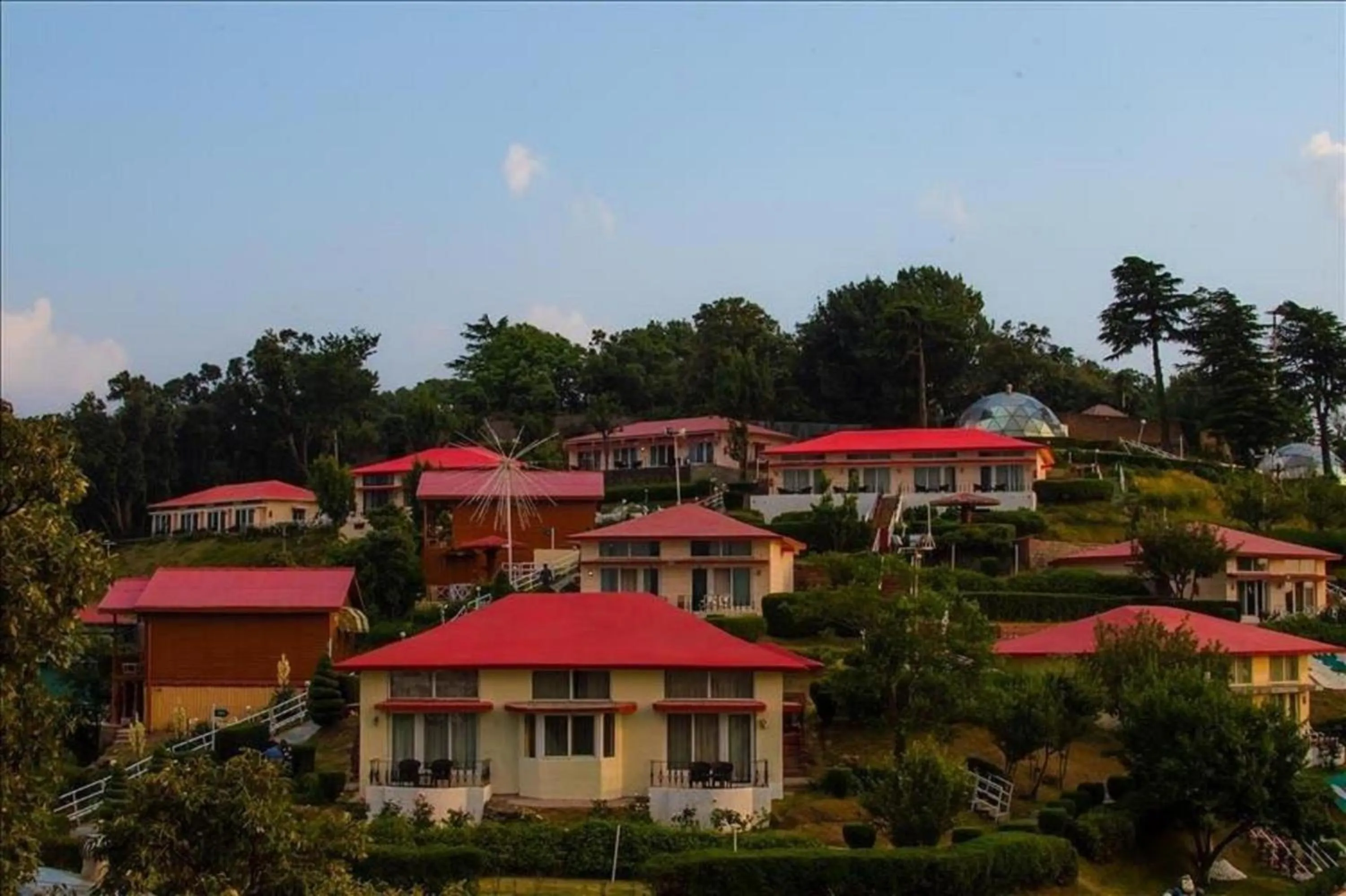 Property building in Tarika Resort & Spa , Chail