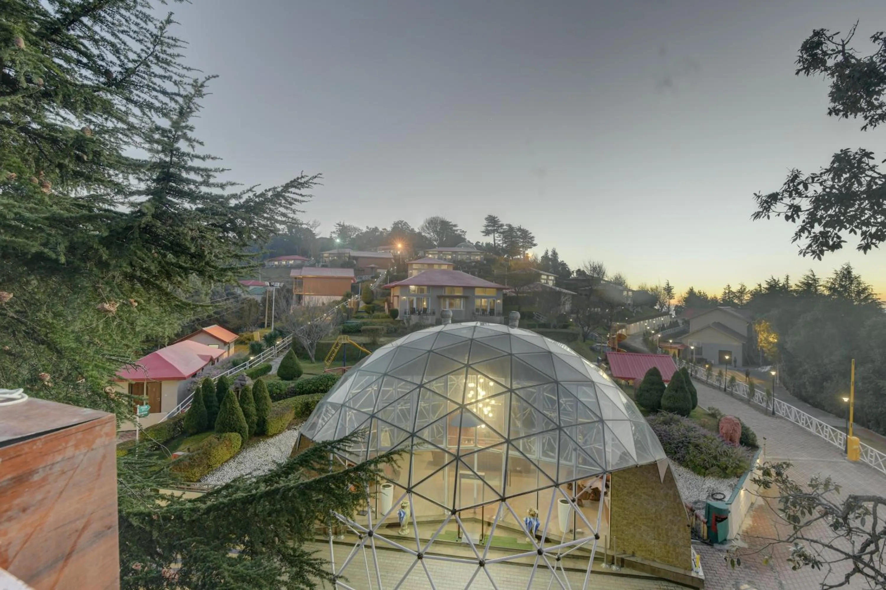 Property building in Tarika Resort & Spa , Chail