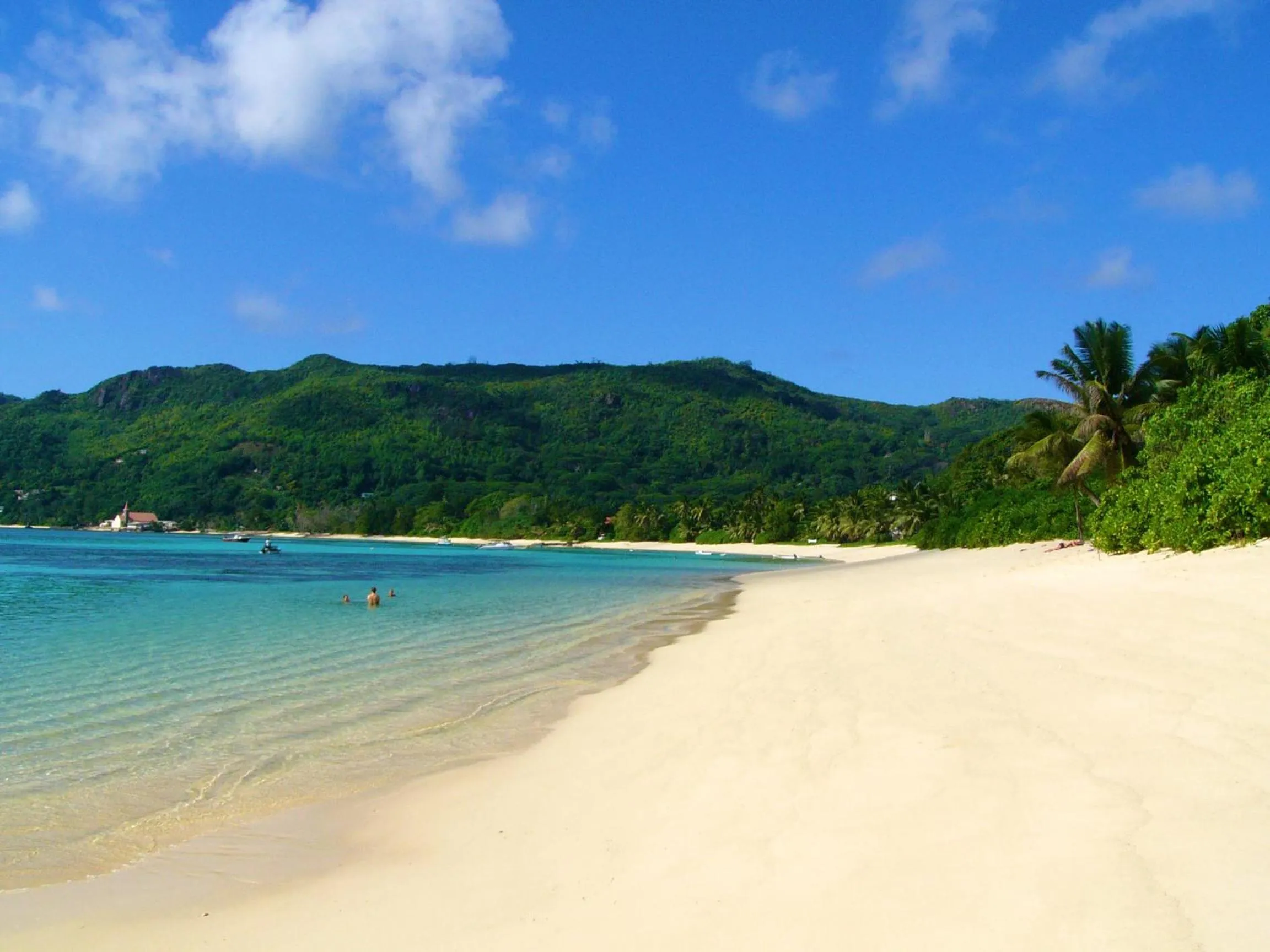 Beach in La Villa Therese