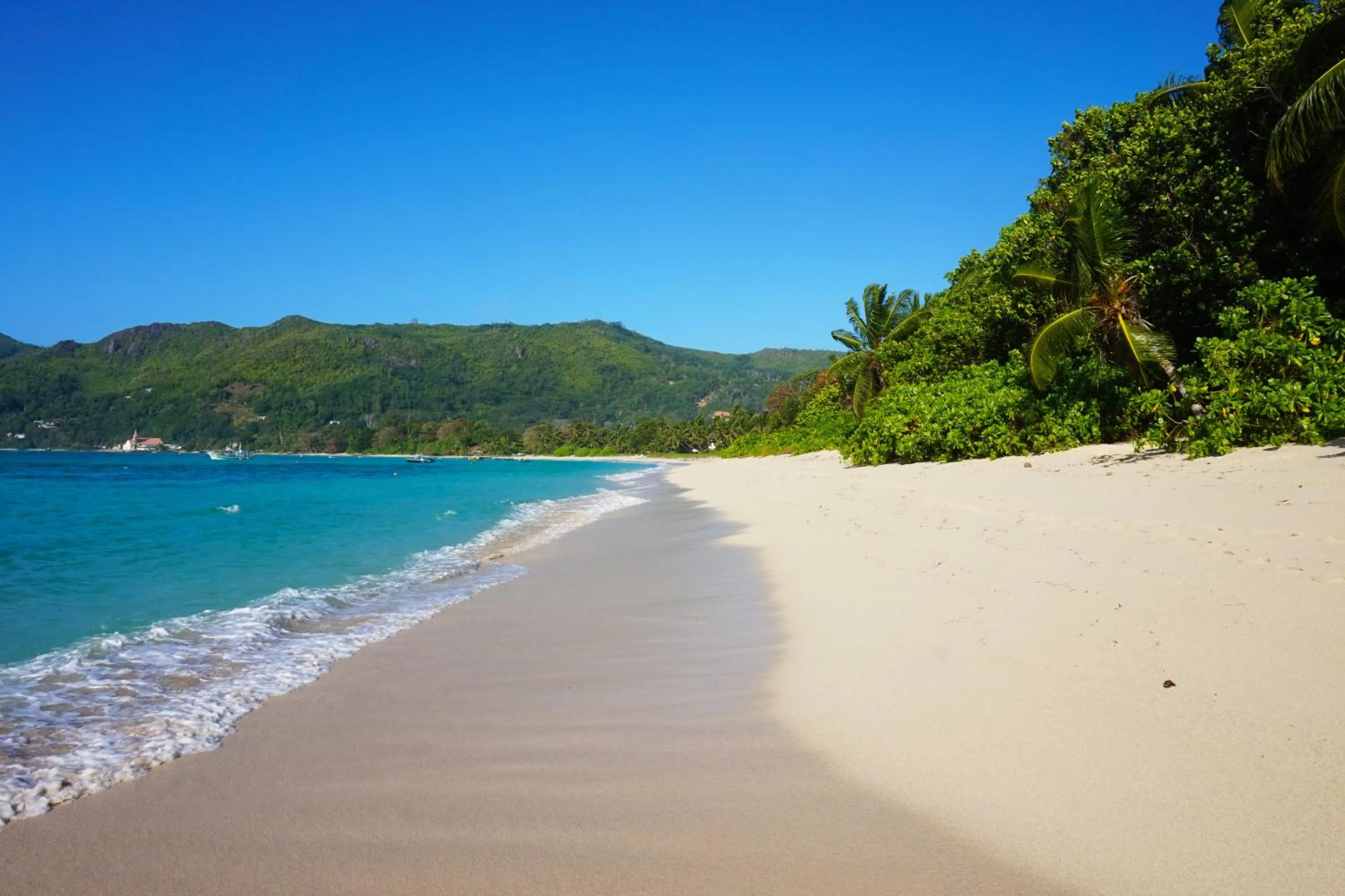 Beach in La Villa Therese