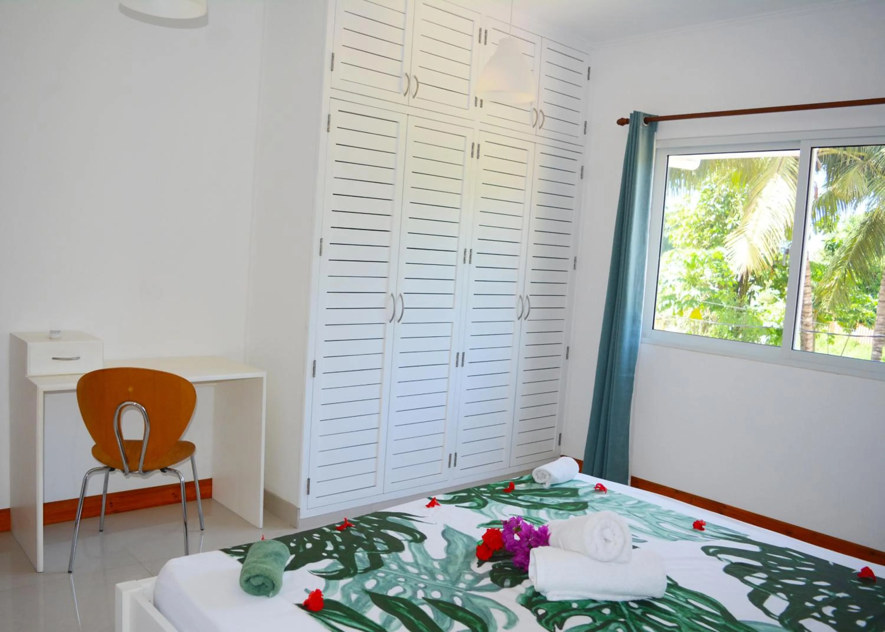 Bedroom, Bed in La Villa Therese