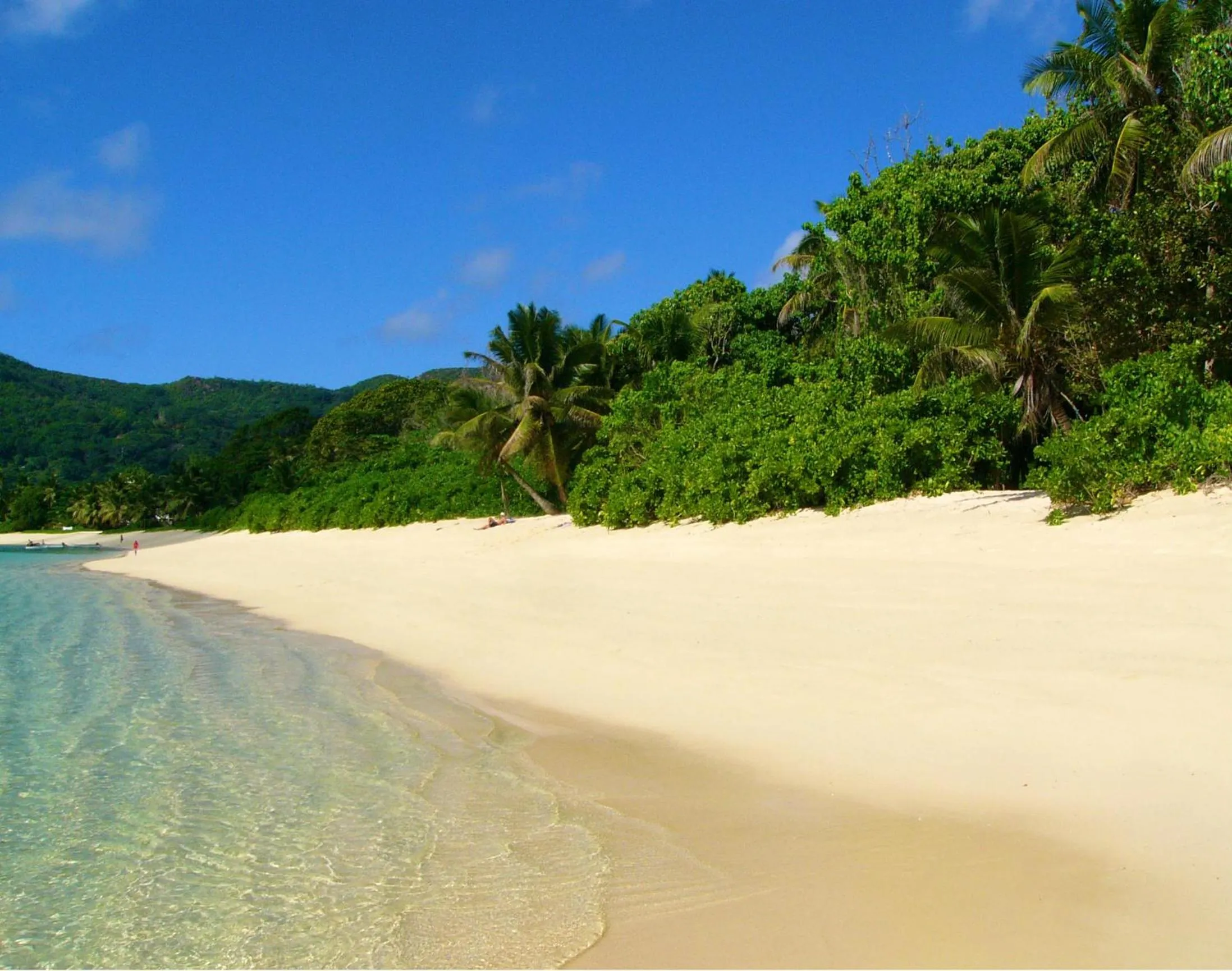 Beach in La Villa Therese