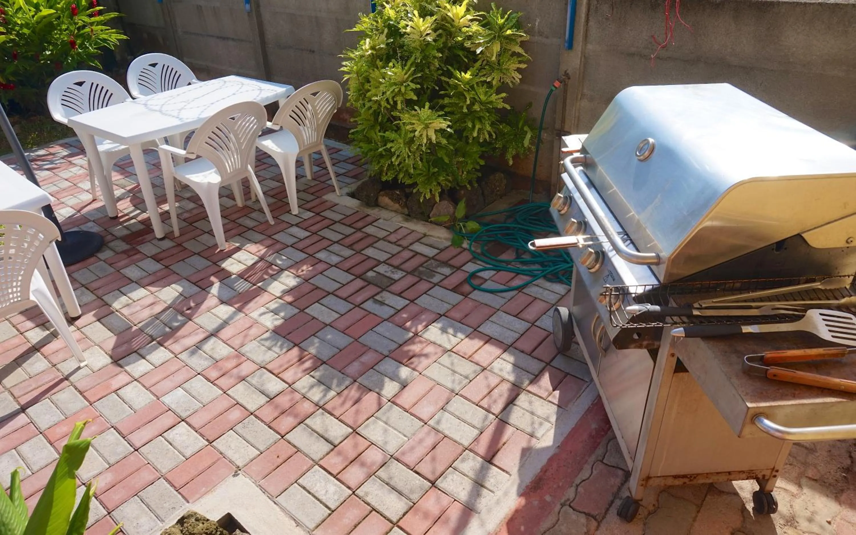 Patio in La Villa Therese