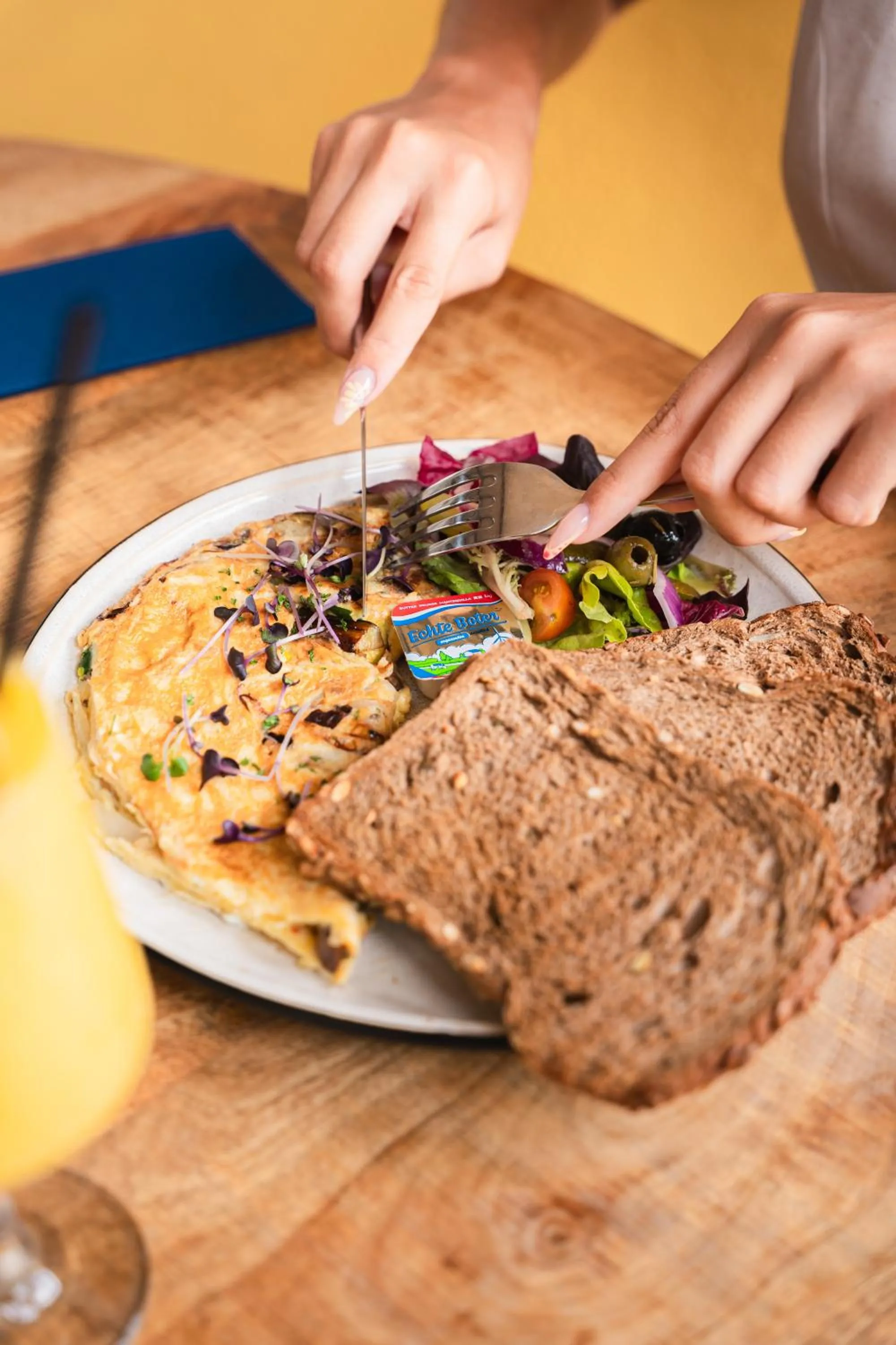Breakfast in Landhuis Daniel - Plantation House