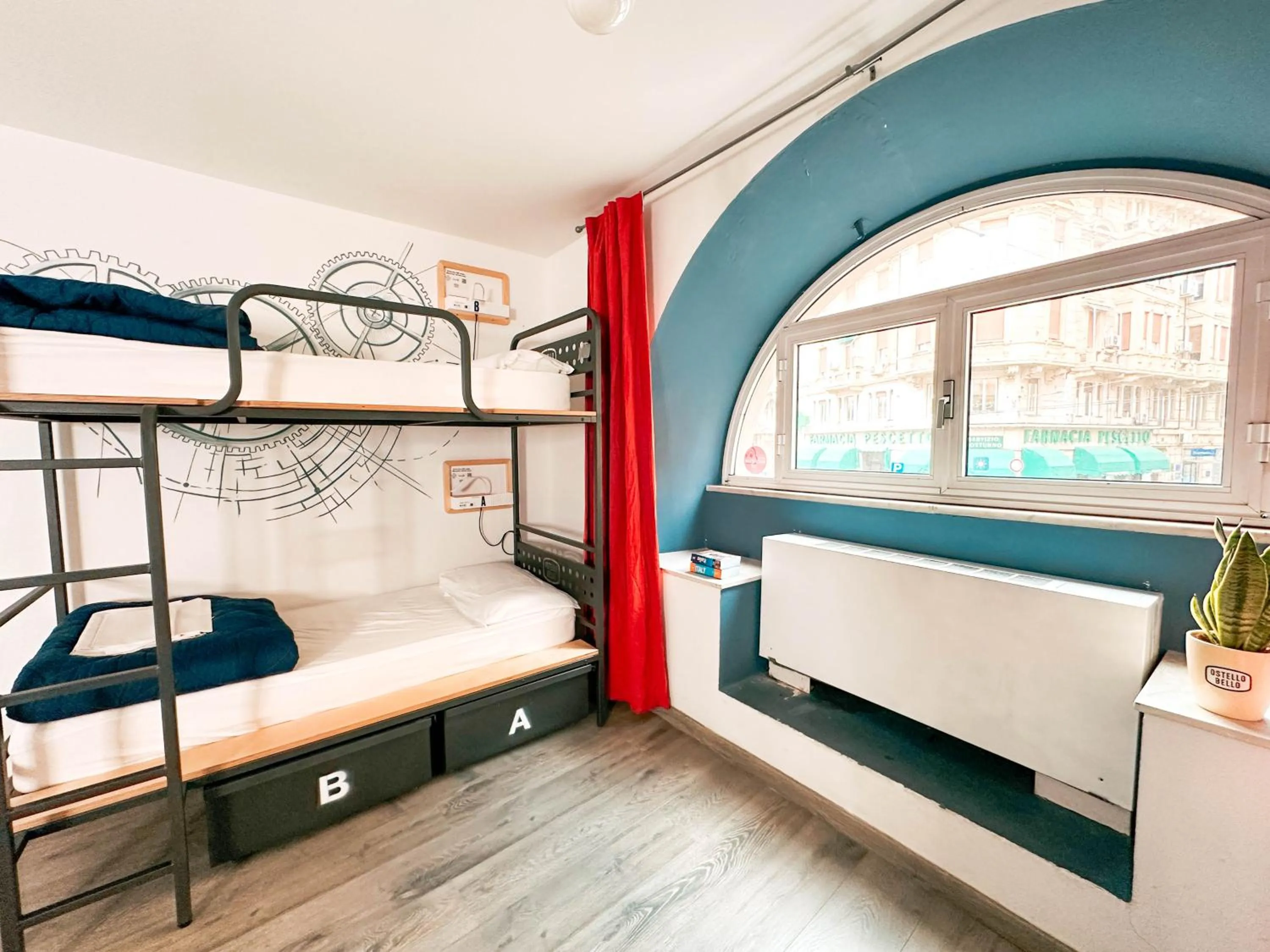 Bed in Ostello Bello Genova