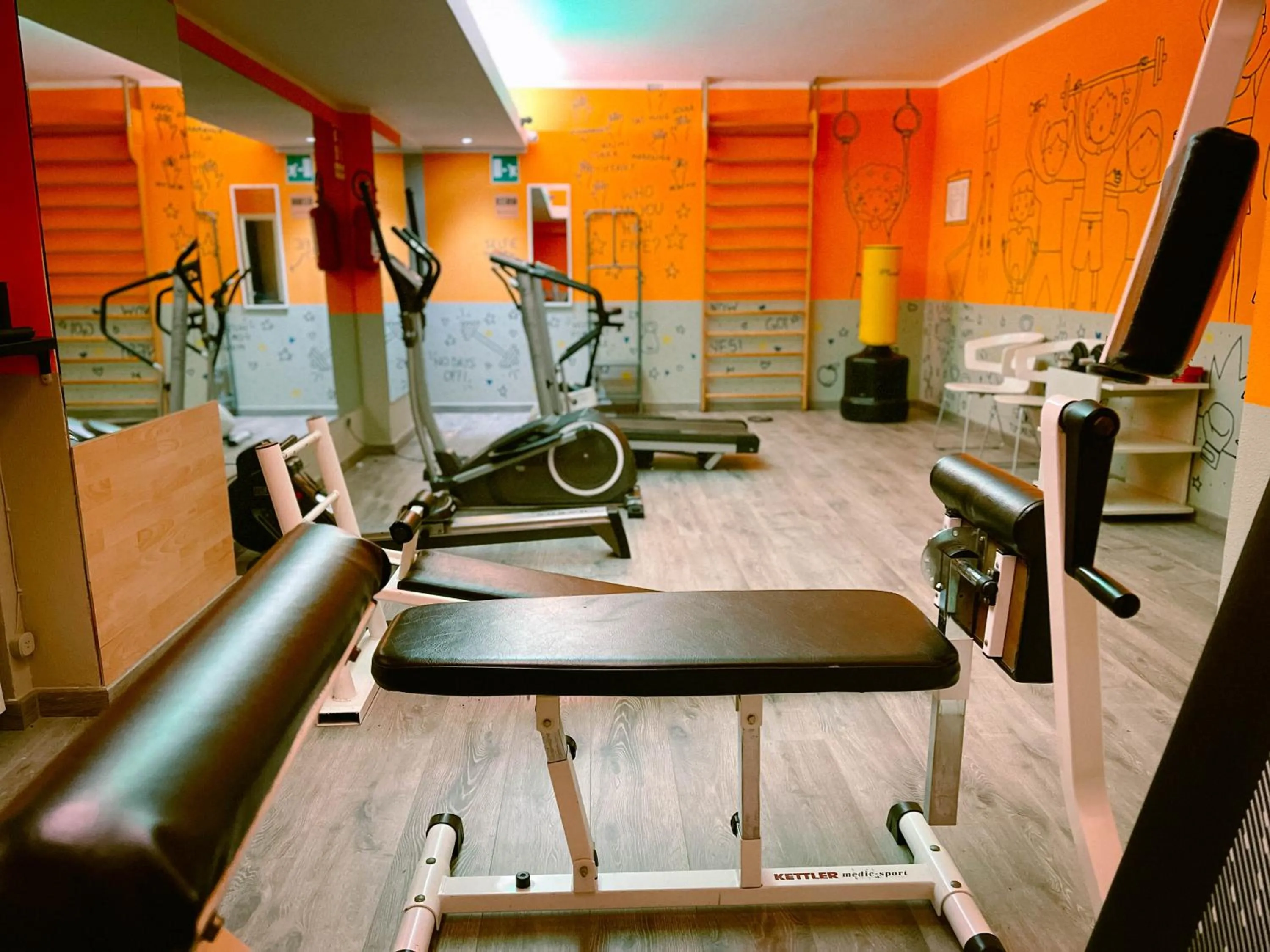 Fitness centre/facilities in Ostello Bello Genova