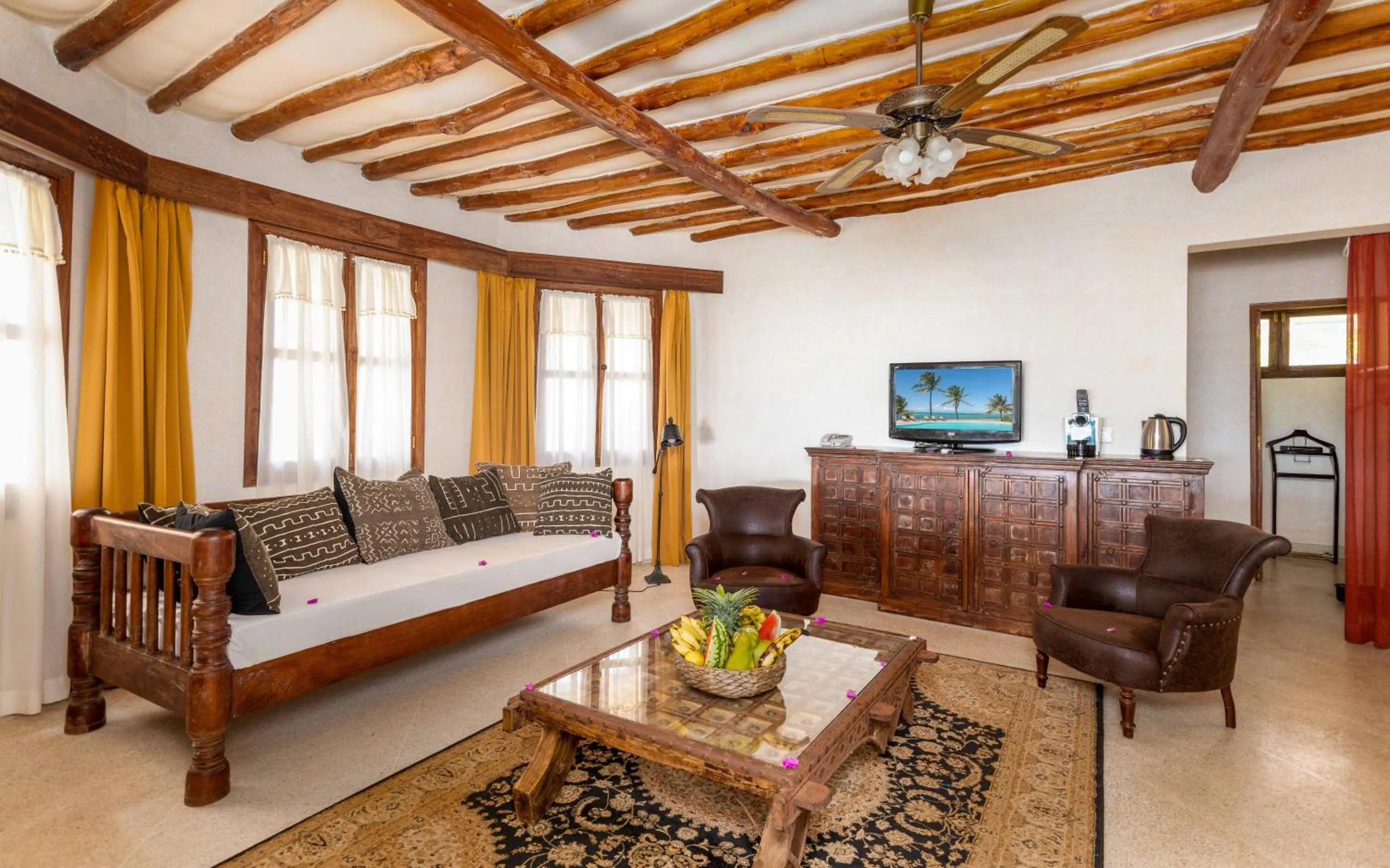 Living room in Karafuu Beach Resort & Spa