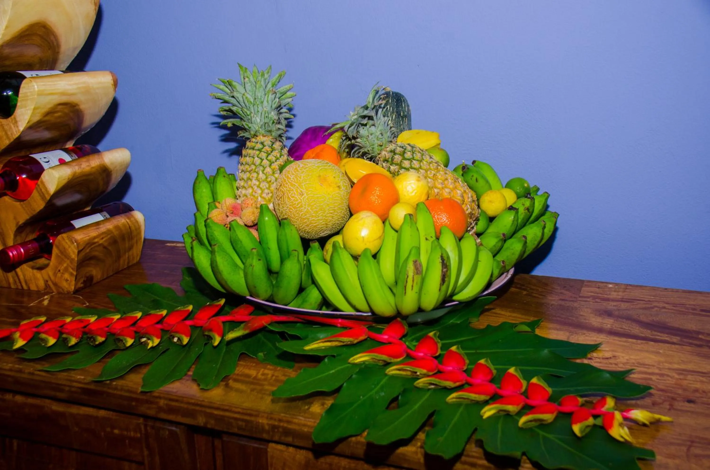 Decorative detail in Villa Rafia