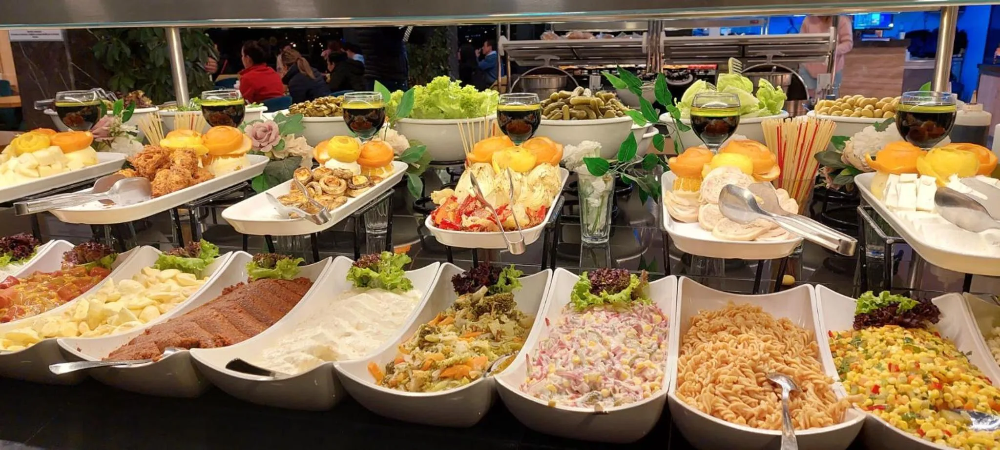 Food and drinks in Signature Blue Resort Kuşadası